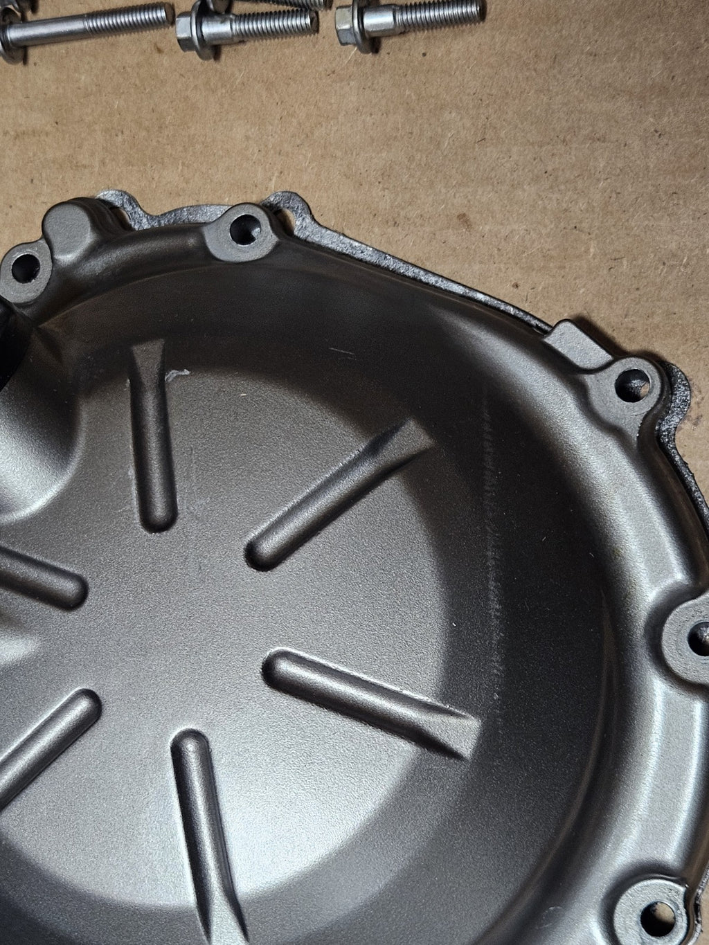 2023 13-23 Kawasaki ZX6R Ninja 636 ZX636 OEM Clutch Cover Engine Side Case Shaft