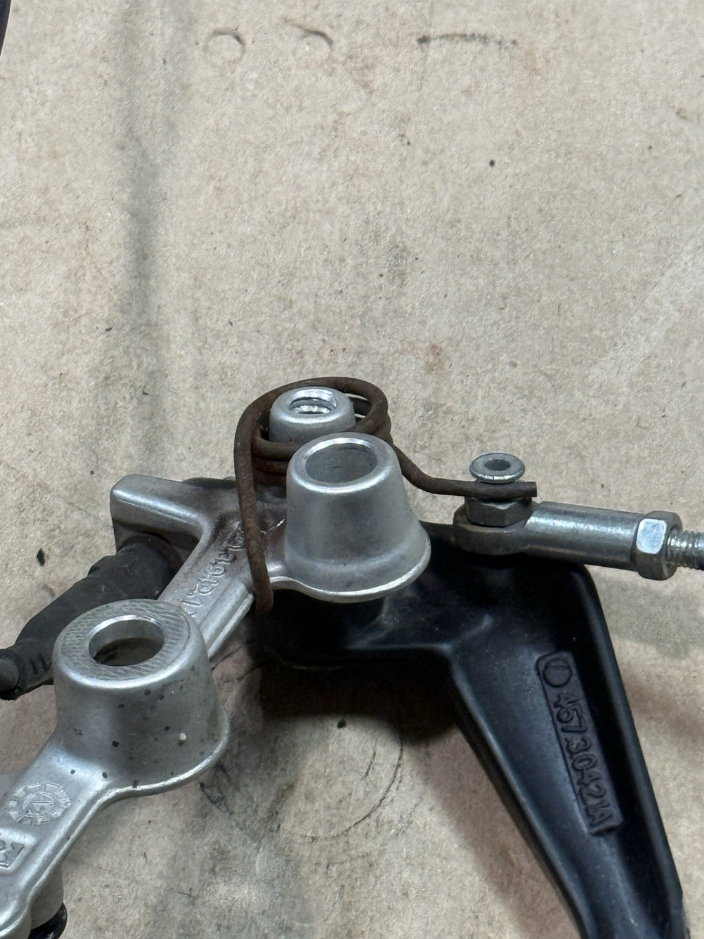 Ducati 848 Evo 1098 1198 1198R Rear Brake Lever Pedal OEM BENT DAMAGED 45720421A