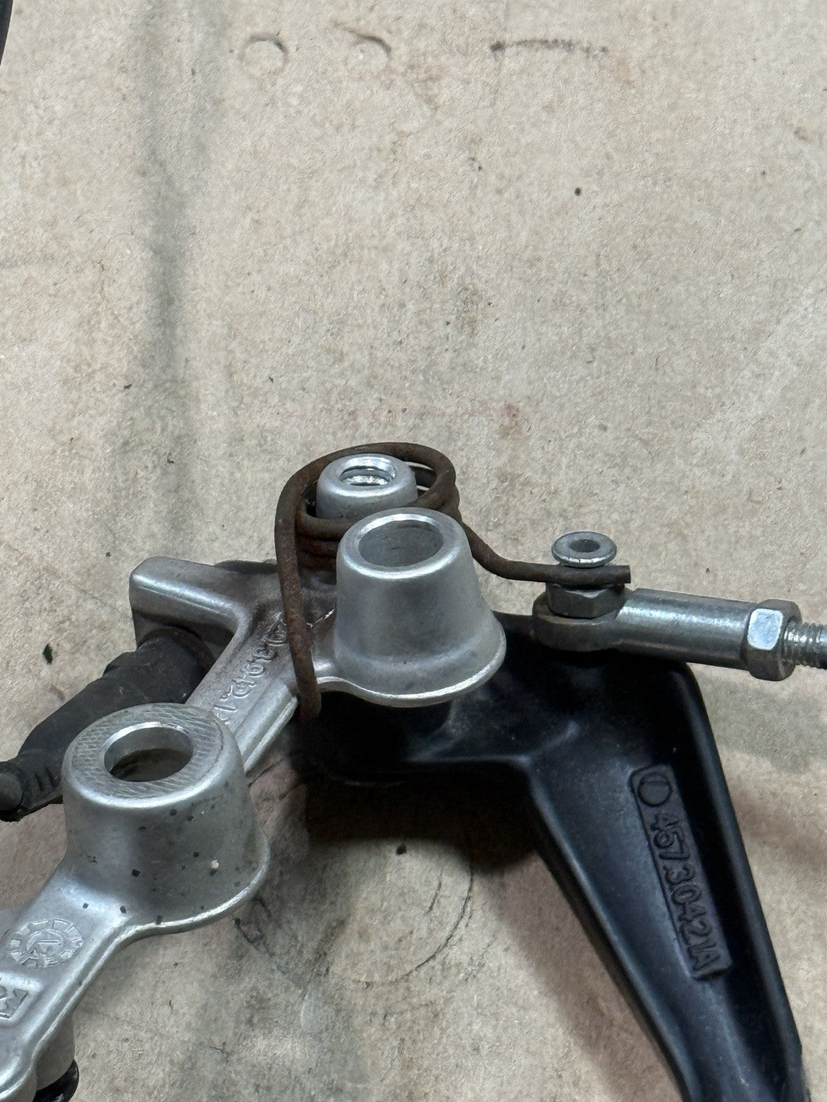 Ducati 848 Evo 1098 1198 1198R Rear Brake Lever Pedal OEM BENT DAMAGED 45720421A