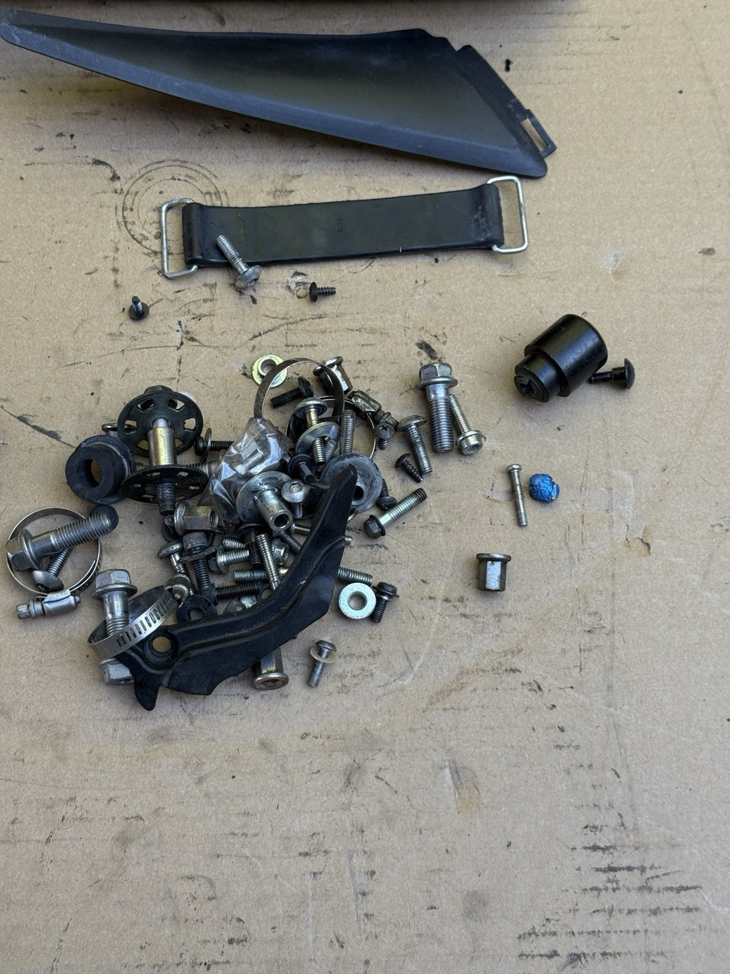 2008-2012 Honda CBR1000RR Fireblade OEM Hardware Lot Bolts Nuts Screws Misc SC594
