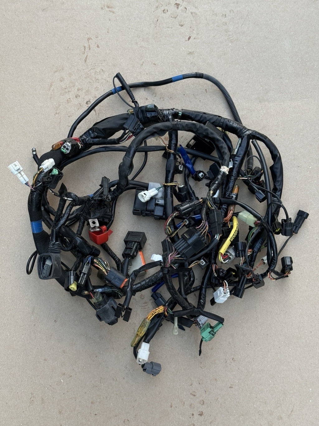 09-16 2012 SUZUKI GSXR 1000 OEM MAIN ENGINE WIRING HARNESS MOTOR WIRE LOOM