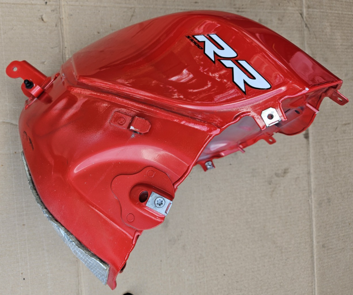 09-19 2015 BMW S1000RR OEM Gas Tank Fuel Cell Petrol Reservoir Red Factory Tank