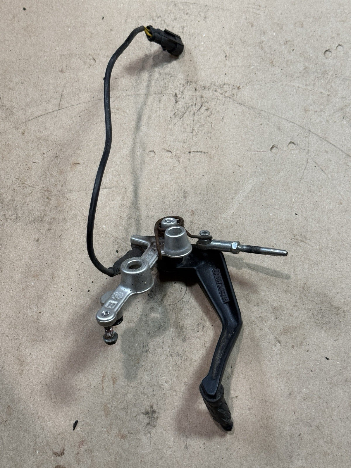 Ducati 848 Evo 1098 1198 1198R Rear Brake Lever Pedal OEM BENT DAMAGED 45720421A