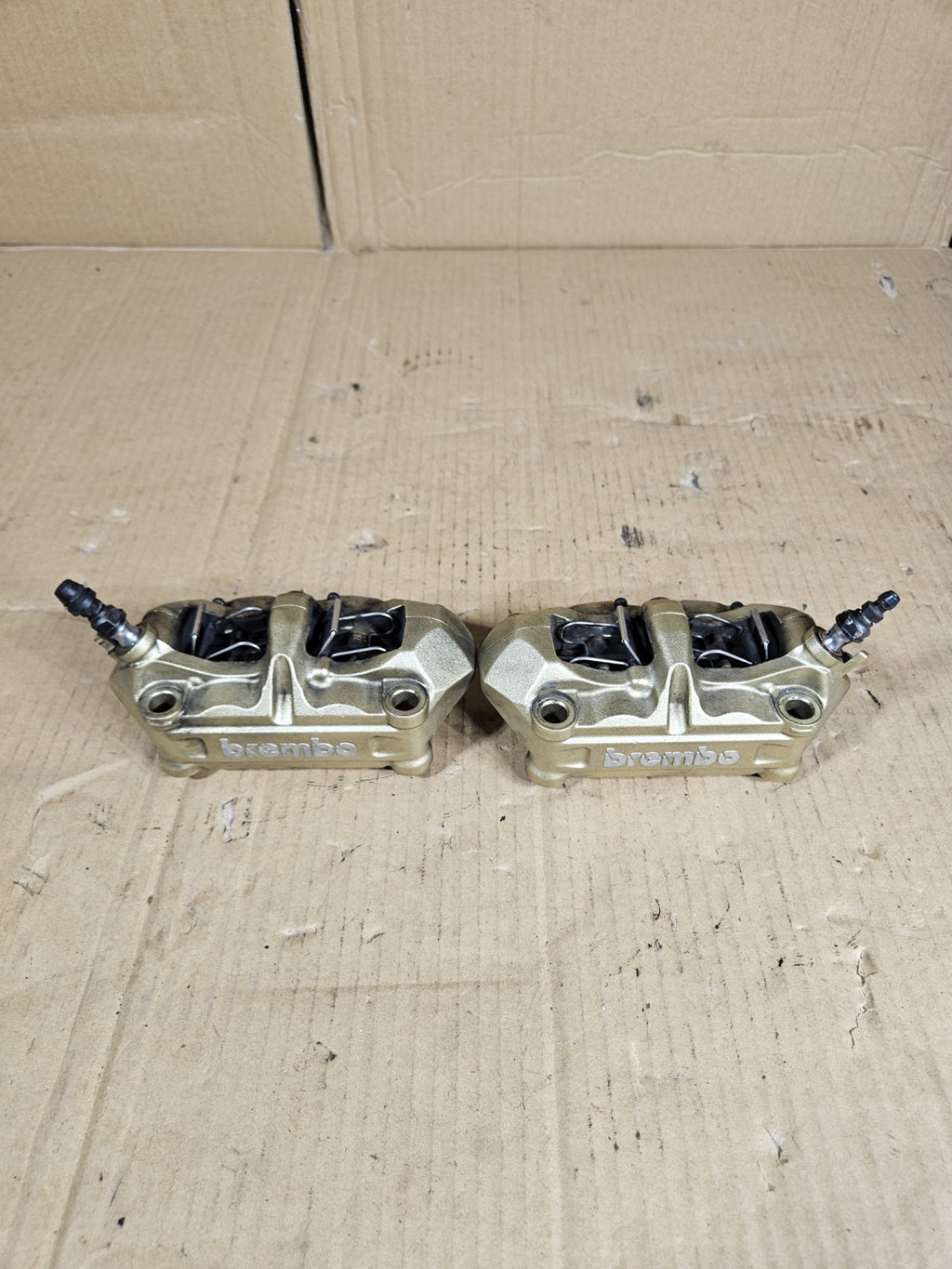 2009-2014 BMW S1000RR OEM Front Brake Calipers Pair Left Right10