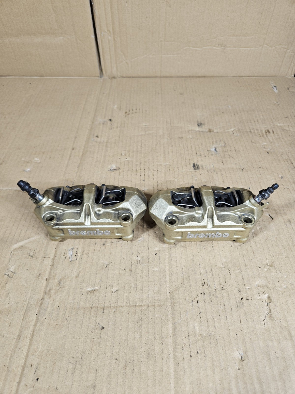 2009-2014 BMW S1000RR OEM Front Brake Calipers Pair Left Right10