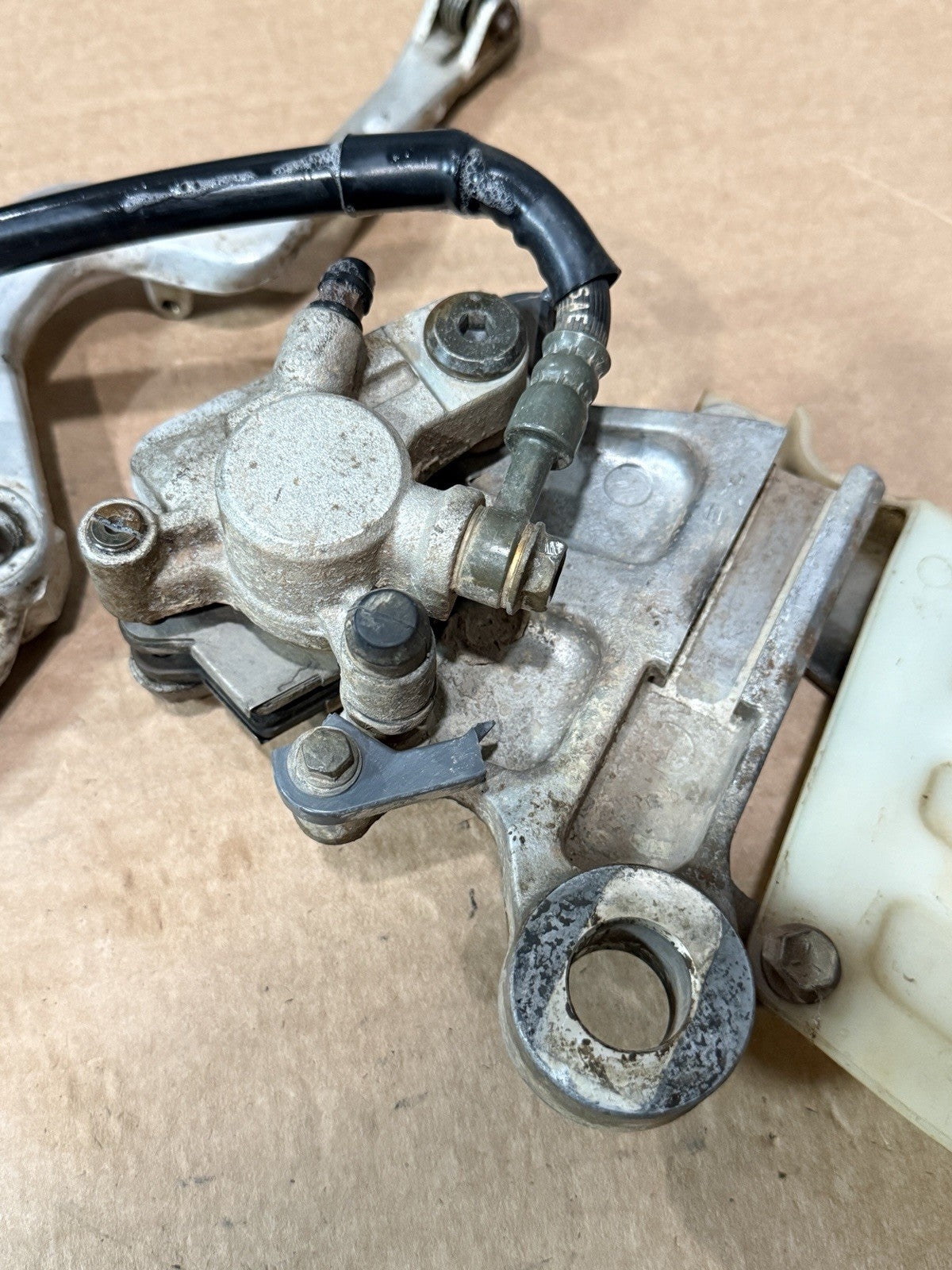 Suzuki DRZ400S DRZ400SM OEM Nissin Rear Brake Caliper Master Cylinder