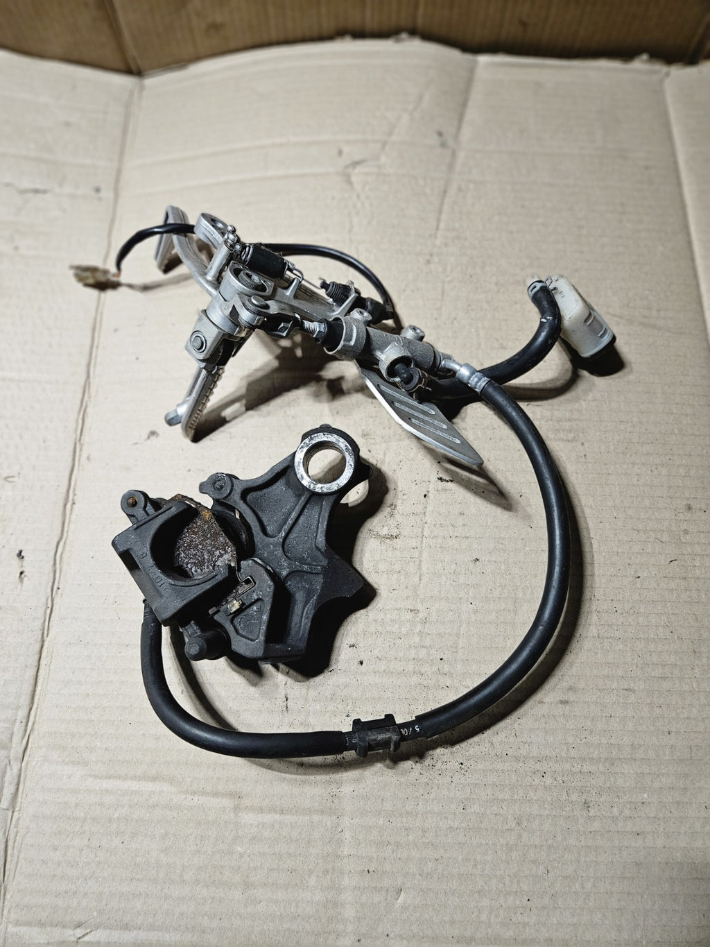 2006-2007 Suzuki GSXR600 GSXR750 Rear Brake Caliper Master Cylinder OEM0