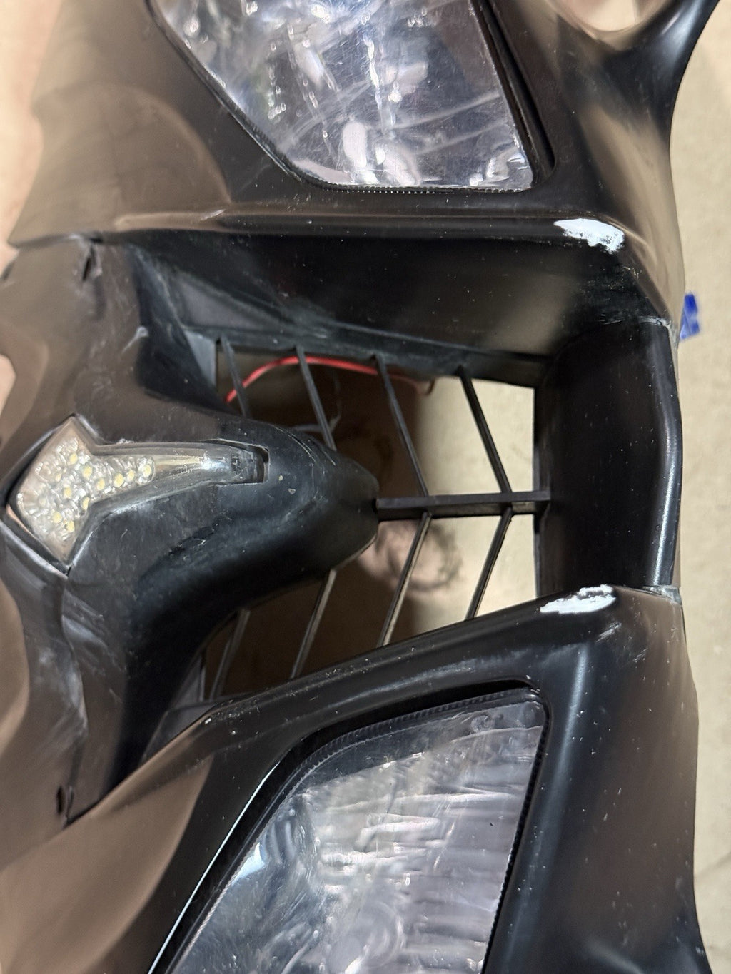 2008-16 Yamaha YZF-R6 OEM Front Headlight Head Light Lamp Assembly Tested Work