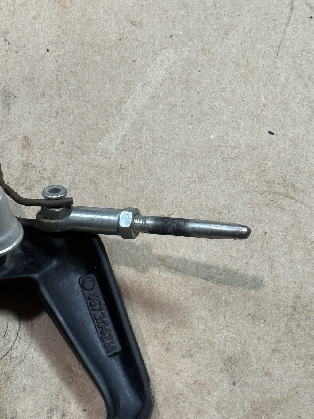 Ducati 848 Evo 1098 1198 1198R Rear Brake Lever Pedal OEM BENT DAMAGED 45720421A