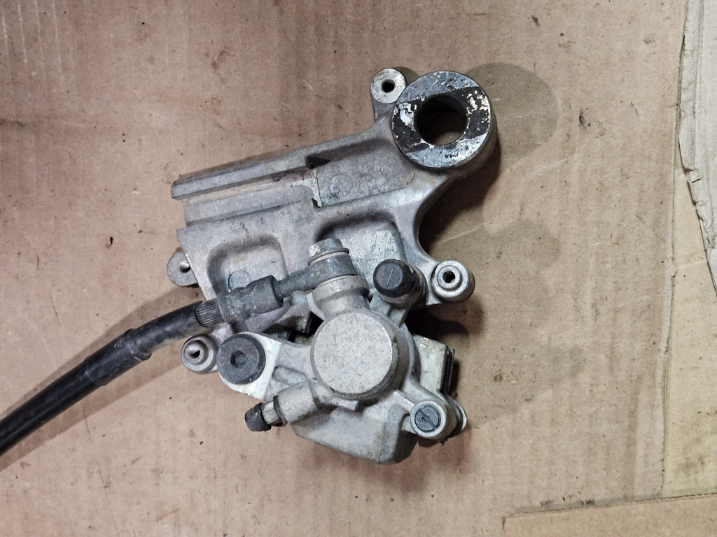 03-20 Suzuki DRZ400S OEM Rear Brake Master Cylinder Caliper Assembly Nice