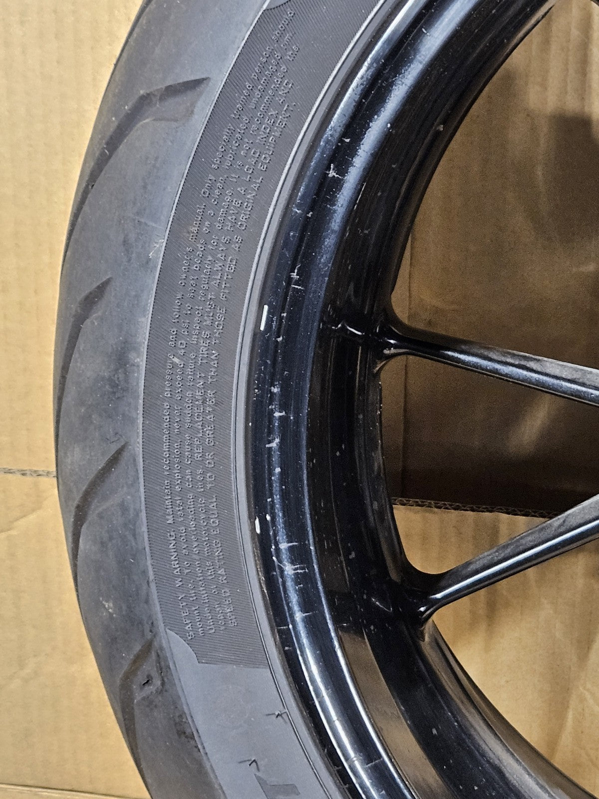 2012 BMW S1000RR OEM Front Rear Wheels Rims Set with Brake Rotors Wheel Pair4