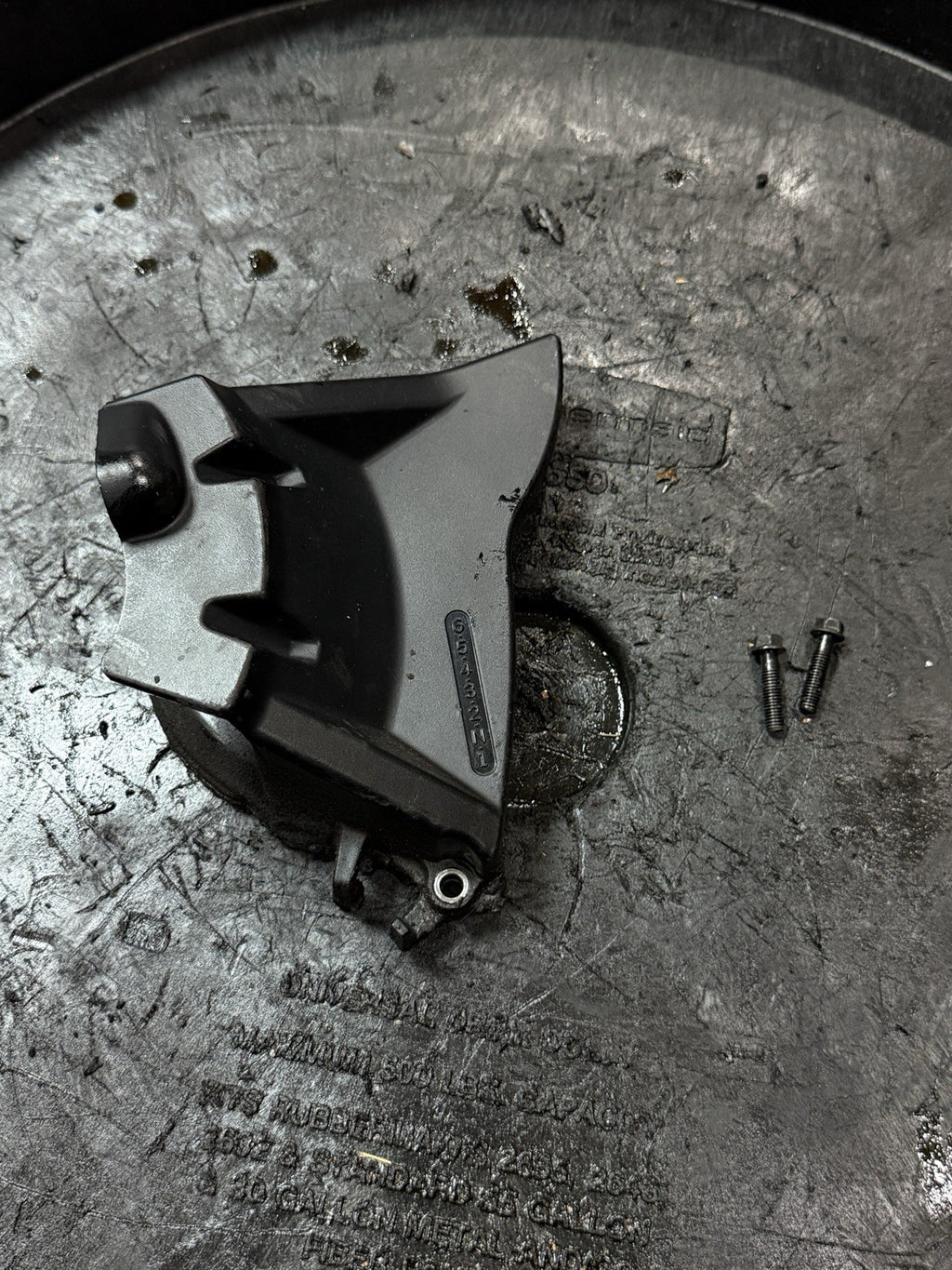 2008-2011 Honda CBR1000RR OEM Engine Sprocket Cover Case Guard 11350-MFL-0001