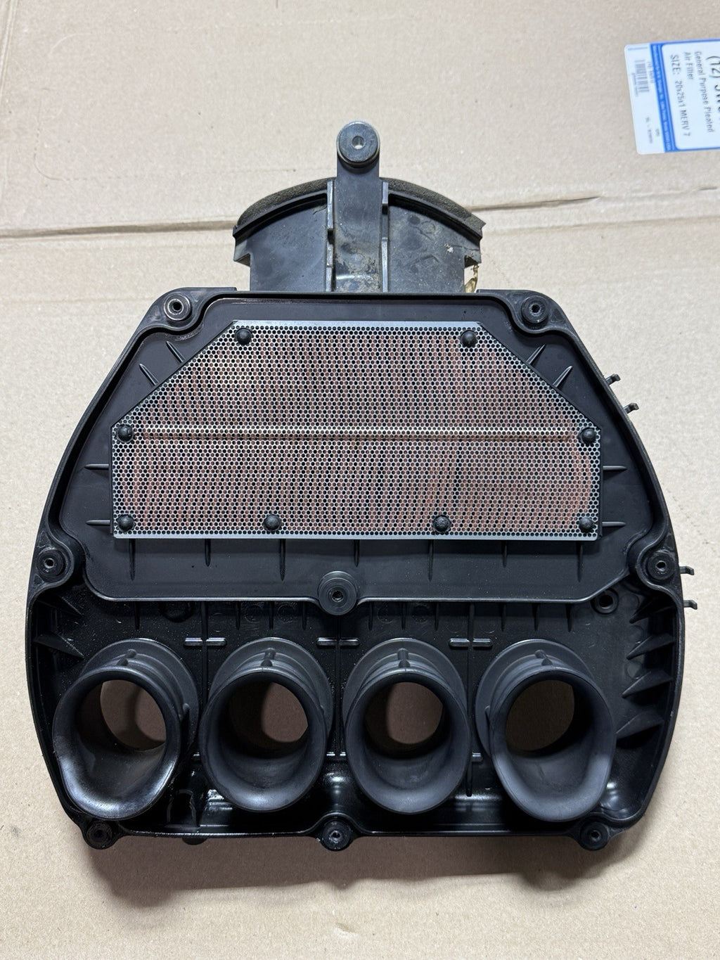 13-18 2015 Kawasaki ZX6R 636 Complete OEM Genuine Air Box Air Filter
