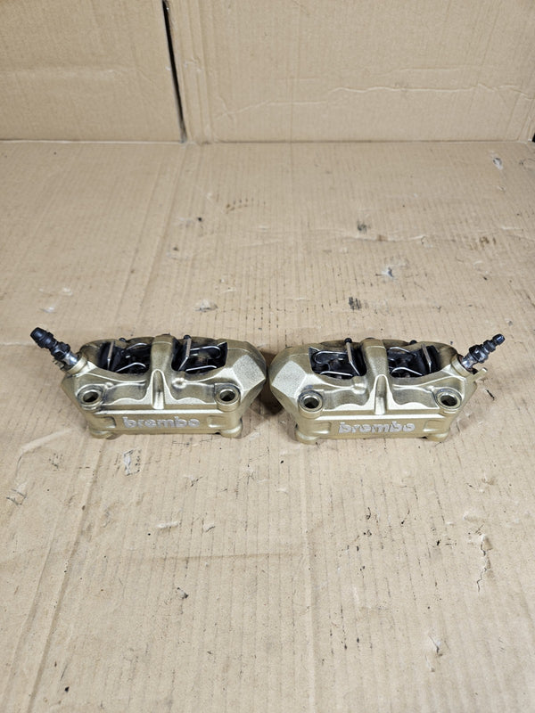 2009-2014 BMW S1000RR OEM Front Brake Calipers Pair Left Right
