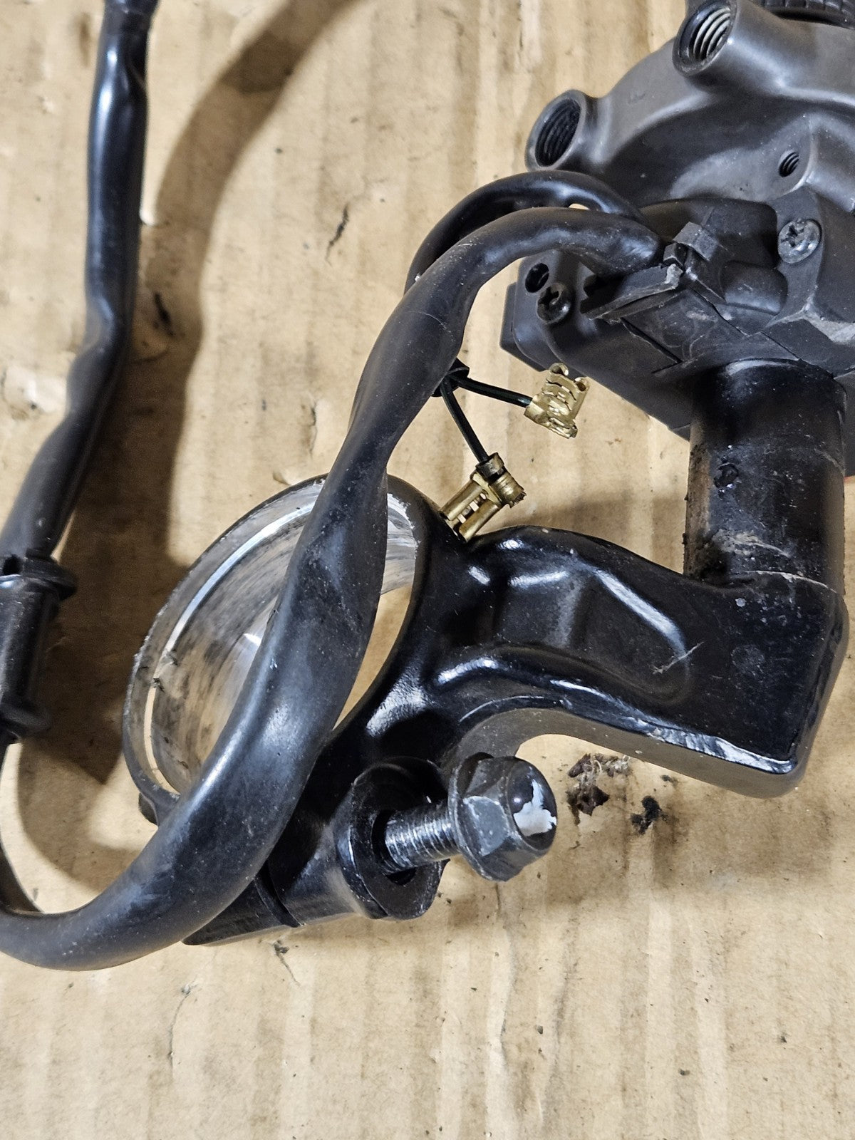 2013 Honda CBR600RR Right Throttle Clip on Switches on OFF with Switches OEM11