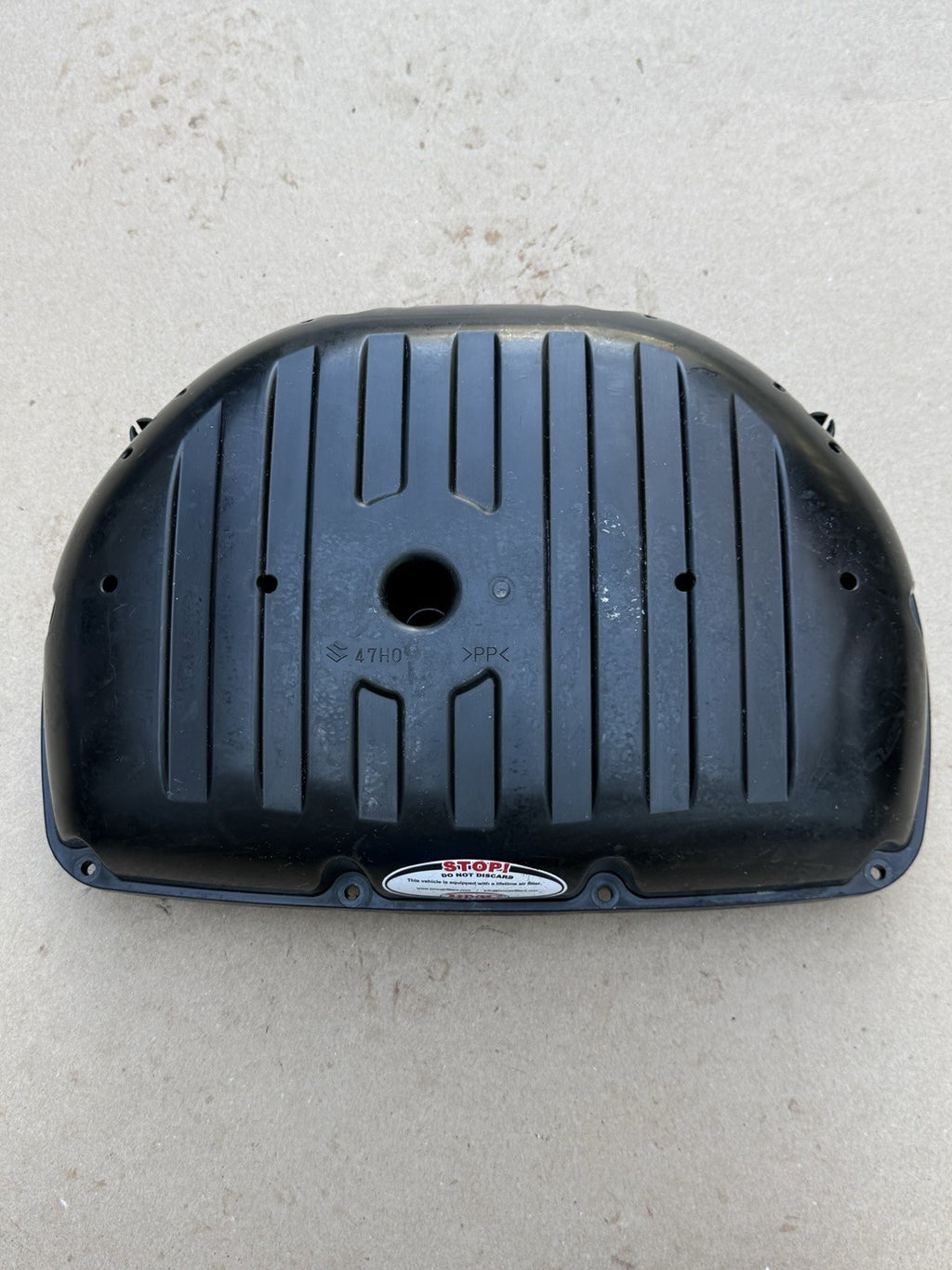 09-16 Suzuki GSXR1000 OEM Airbox Air Intake Filter Box Assembly Damaged