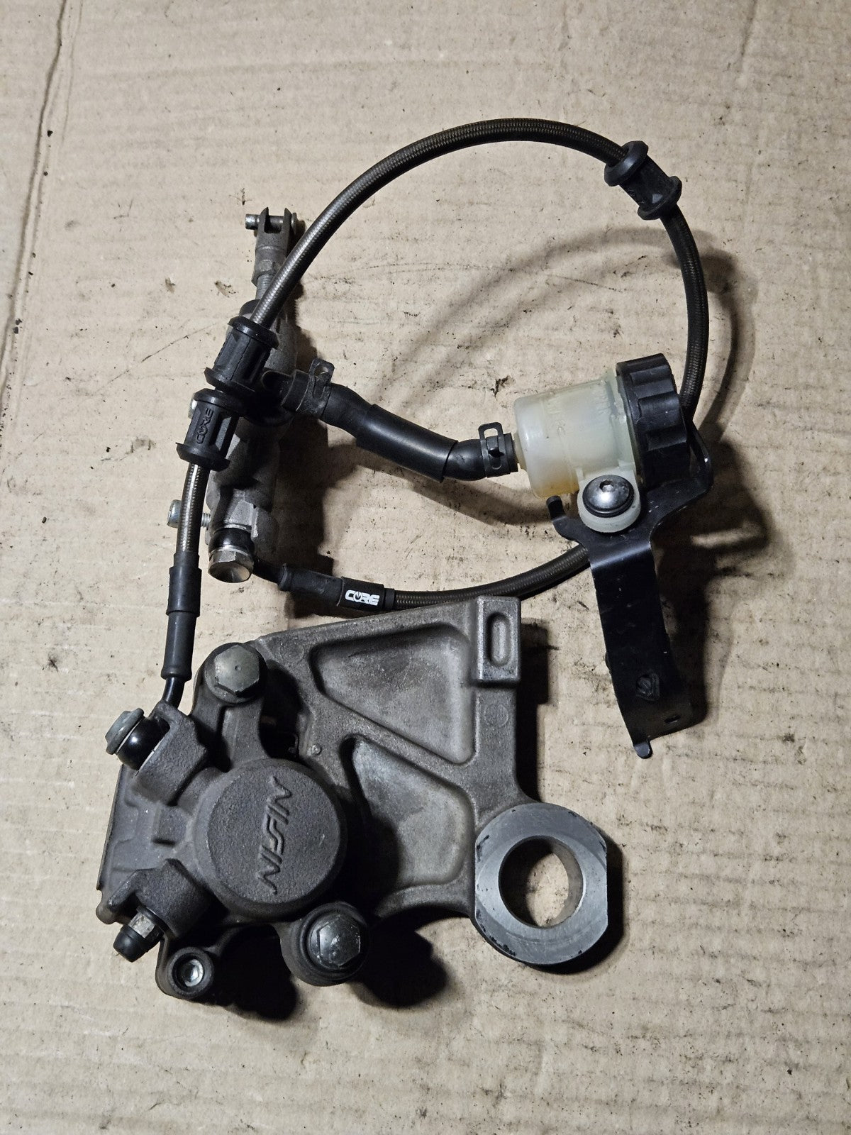 2008-2011 Yamaha YZF-R6 R6 OEM Right Rearset Rear Brake Master Cylinder Caliper6