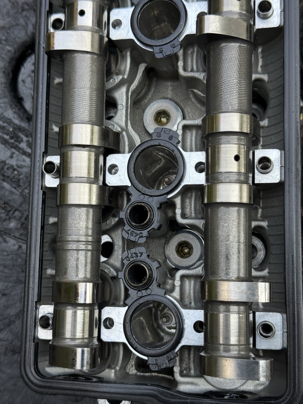 2011-2015 2014 KAWASAKI NINJA ZX10R ZX-10R ENGINE TOP END CYLINDER HEAD W/ CAMS5
