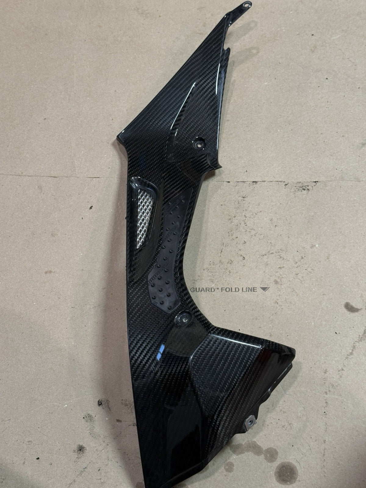 2010-2014 BMW S1000RR Right Left Gas Tank Fairings Covers Cowls Set Carbon Fiber