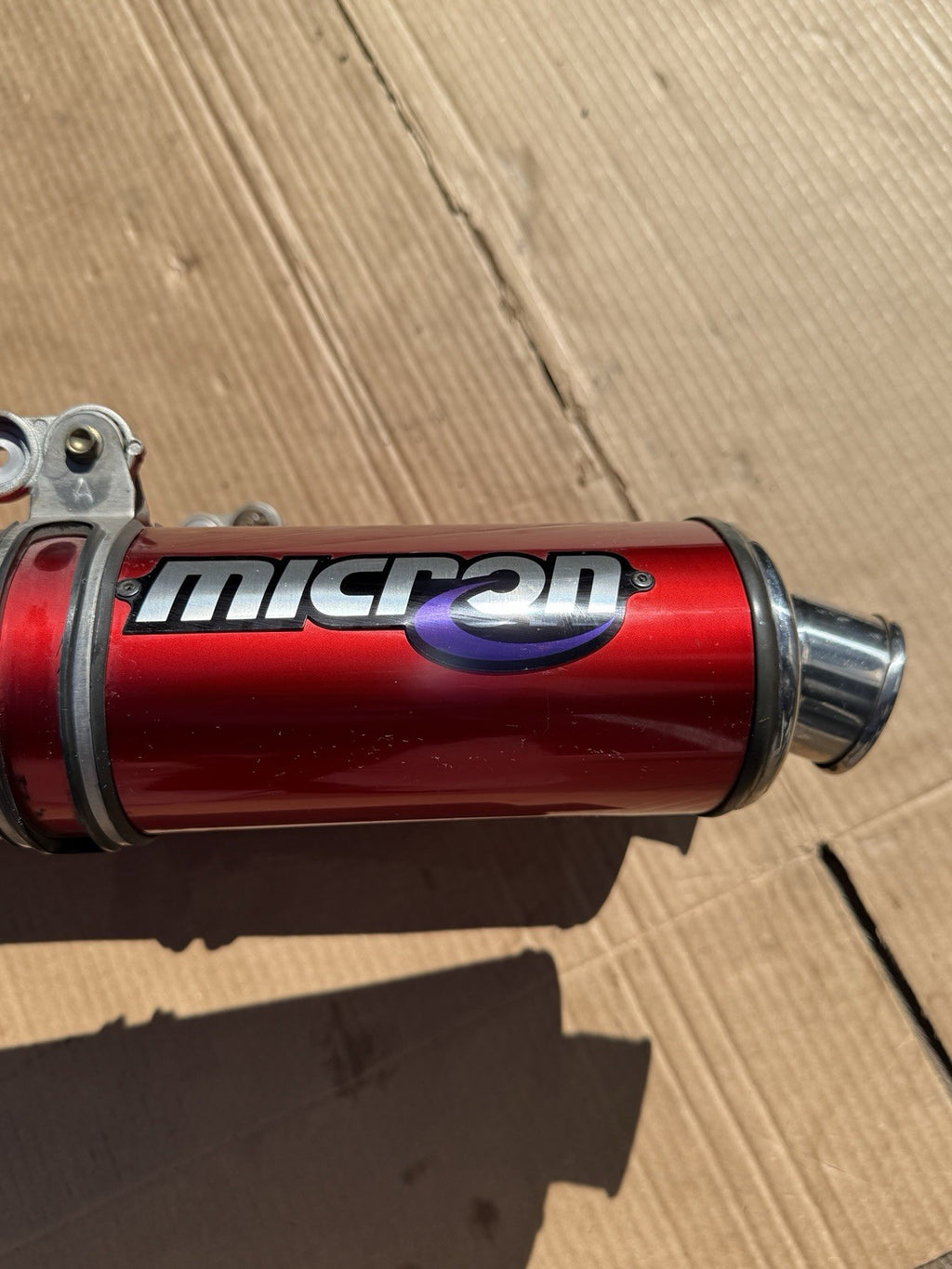 2000-2002 Ducati 748 748s 916 996 Mircon Exhaust System Aftermarket Slip-On Pipe