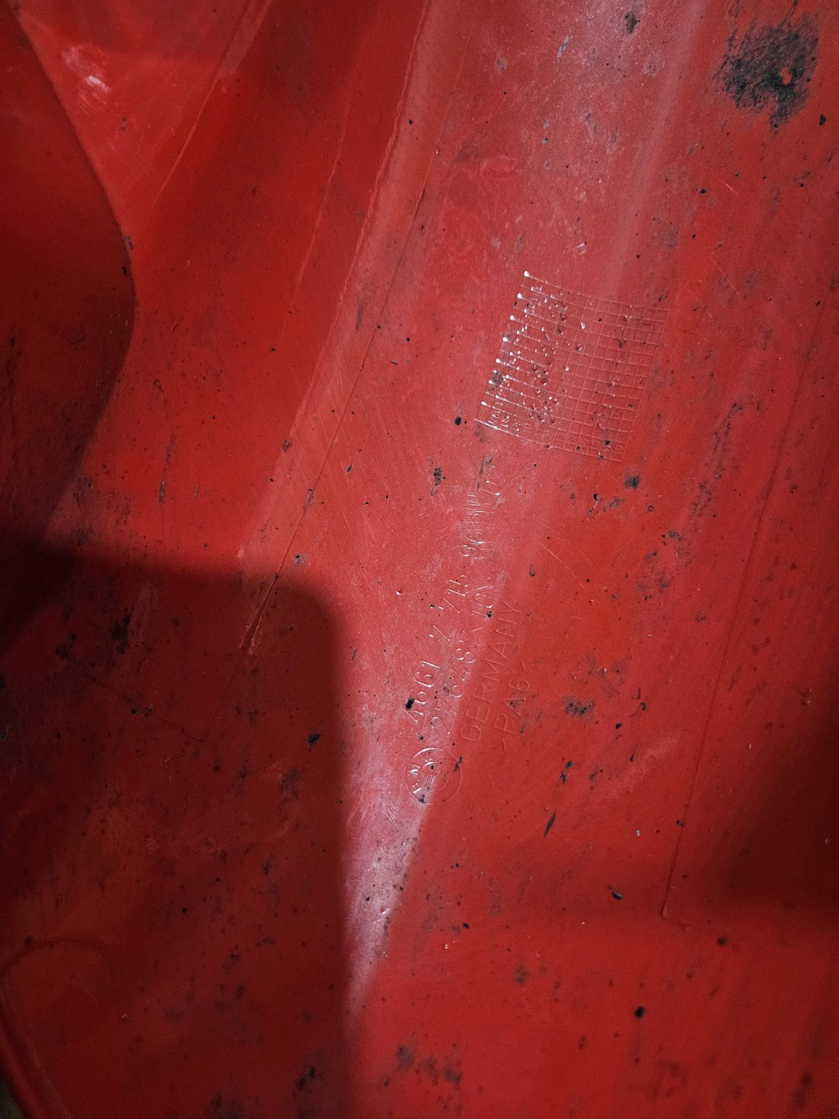 2010-2014 BMW S1000RR OEM Front Fender Wheel Hugger Racing Red