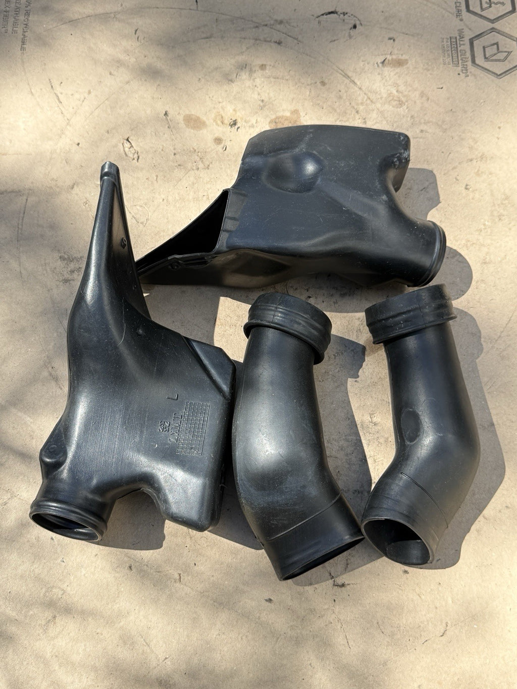 05-06 Honda CBR600RR Aftermarket Ram Air Intake Duct Tube Snorkel Cowl Inlet