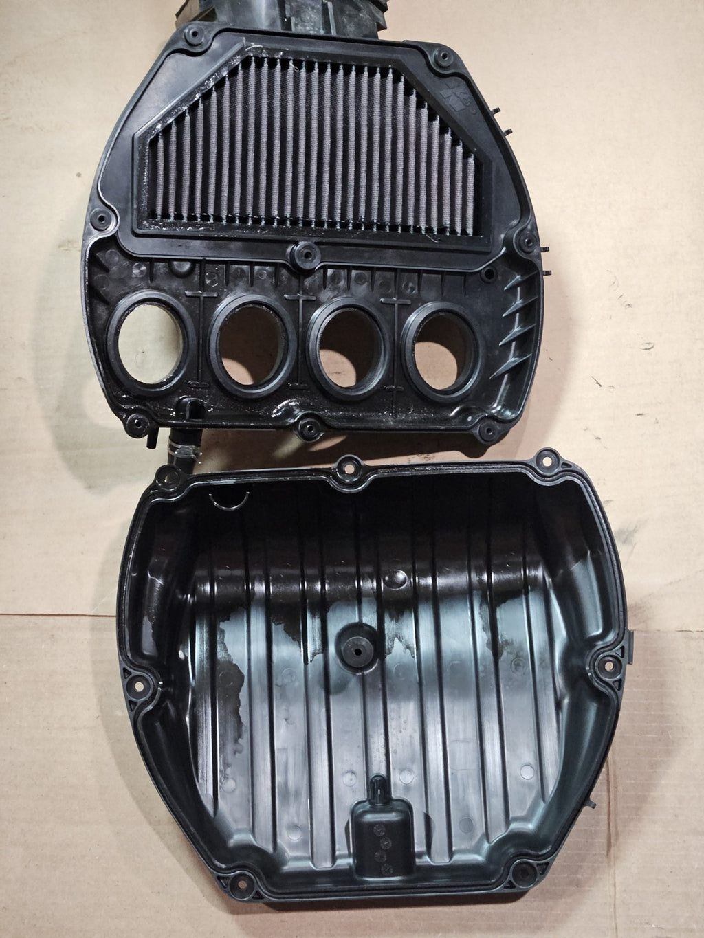 19-23 2023 Kawasaki Ninja ZX6R ZX636 OEM Airbox Air Intake Filter Box Assembly