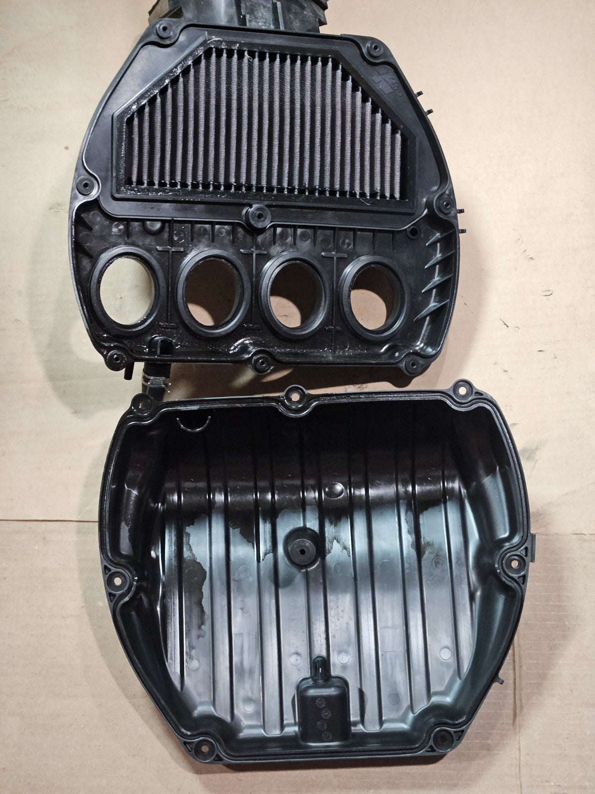 19-23 2023 Kawasaki Ninja ZX6R ZX636 OEM Airbox Air Intake Filter Box Assembly