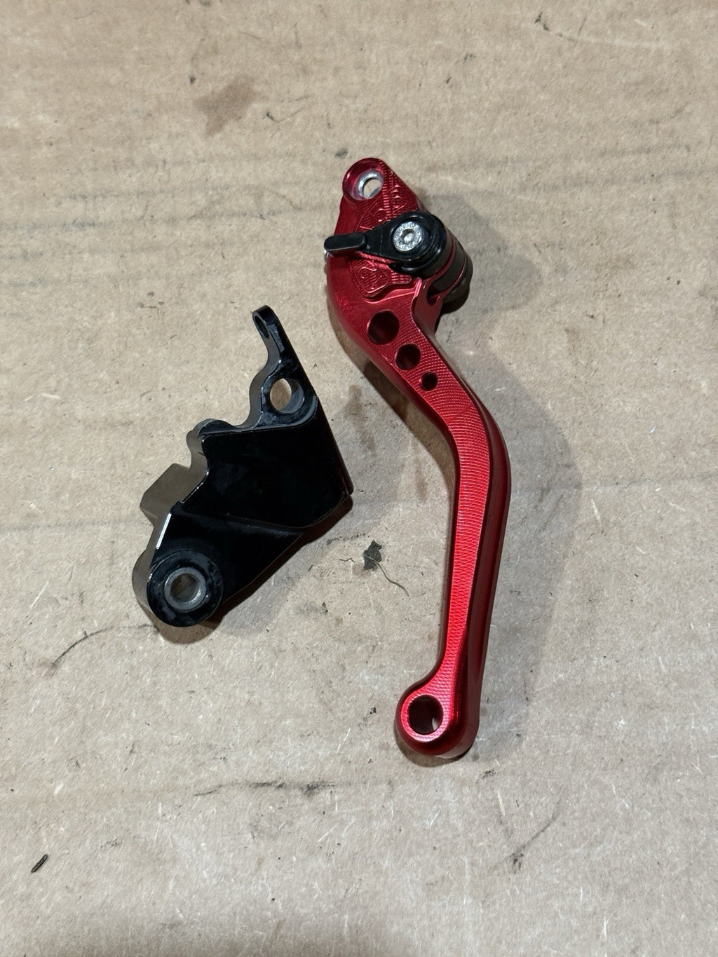 13-18 Kawasaki Ninja ZX6R ZX636 636 Red Front Brake Clutch Lever Set Aftermarket2