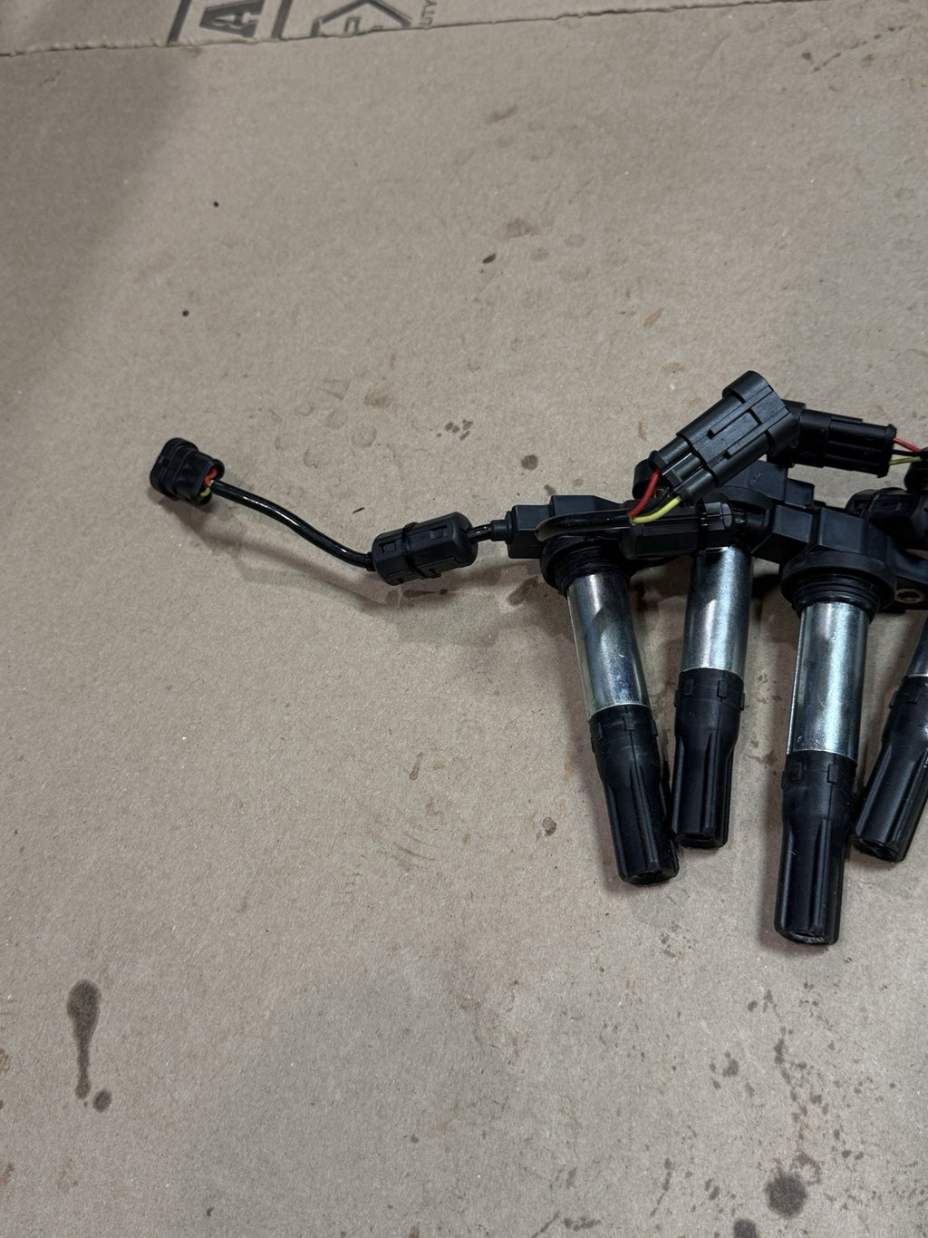 21-24 Aprilia RSV4 1100 Factory OEM Ignition Coils Plug Boots Wire Set Tested