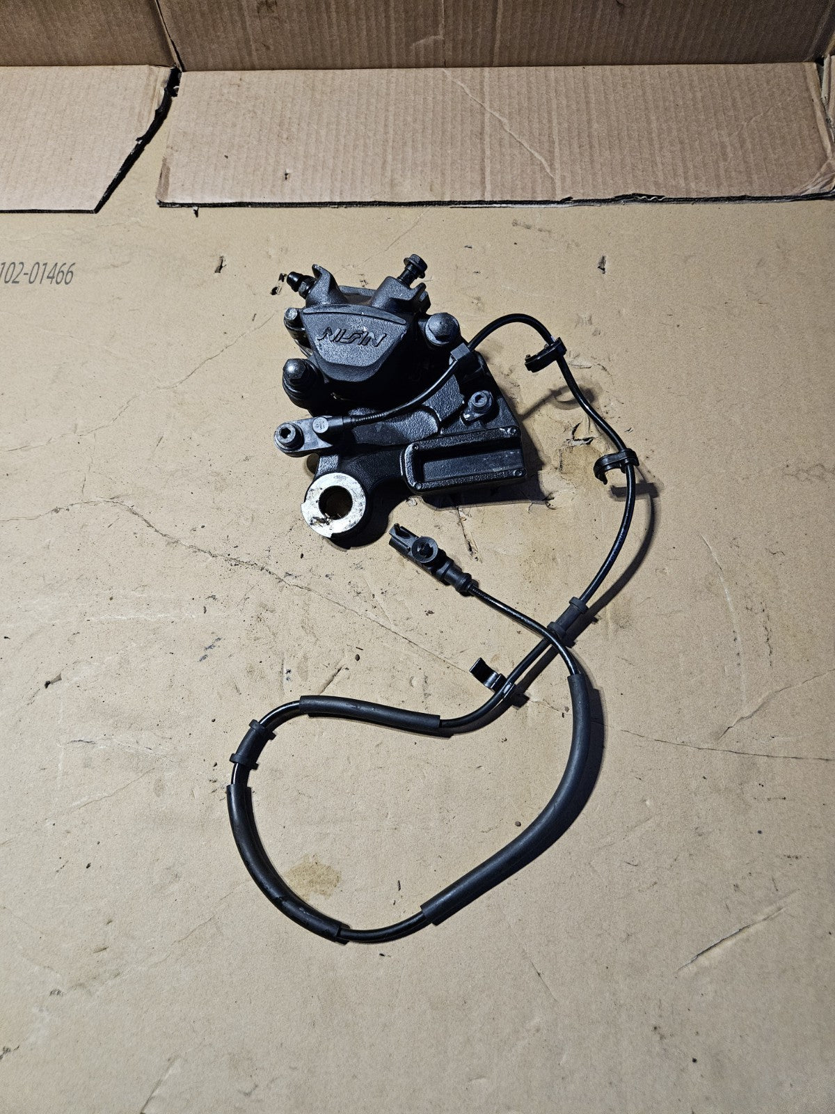 2017-2023 Kawasaki Ninja 650 Z650 OEM Rear Brake Caliper Bracket Line 43080-015612