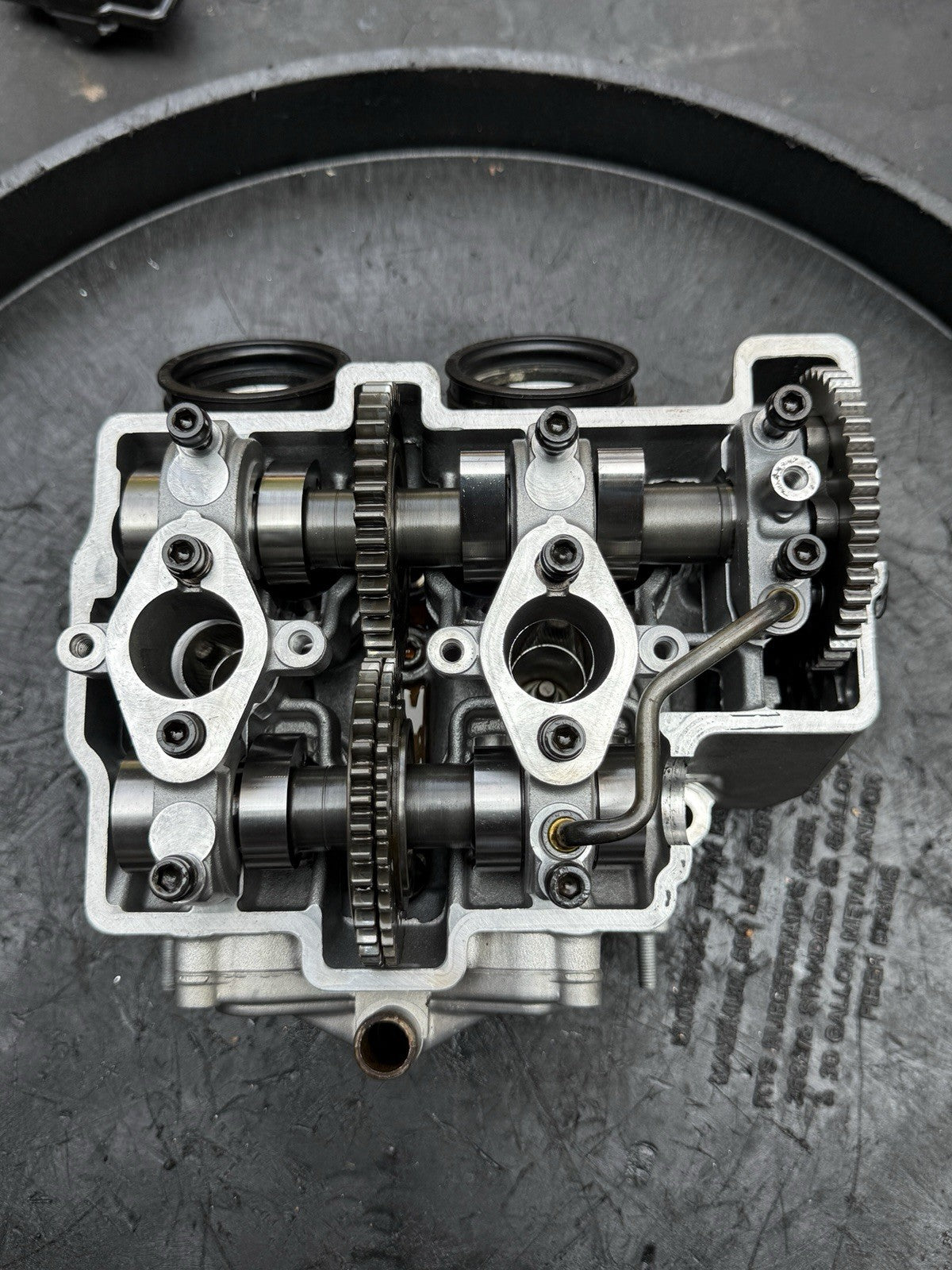 Aprilia RSV4 1100 21-25 Complete Rear Engine Motor Head Valves Camshafts OEM2