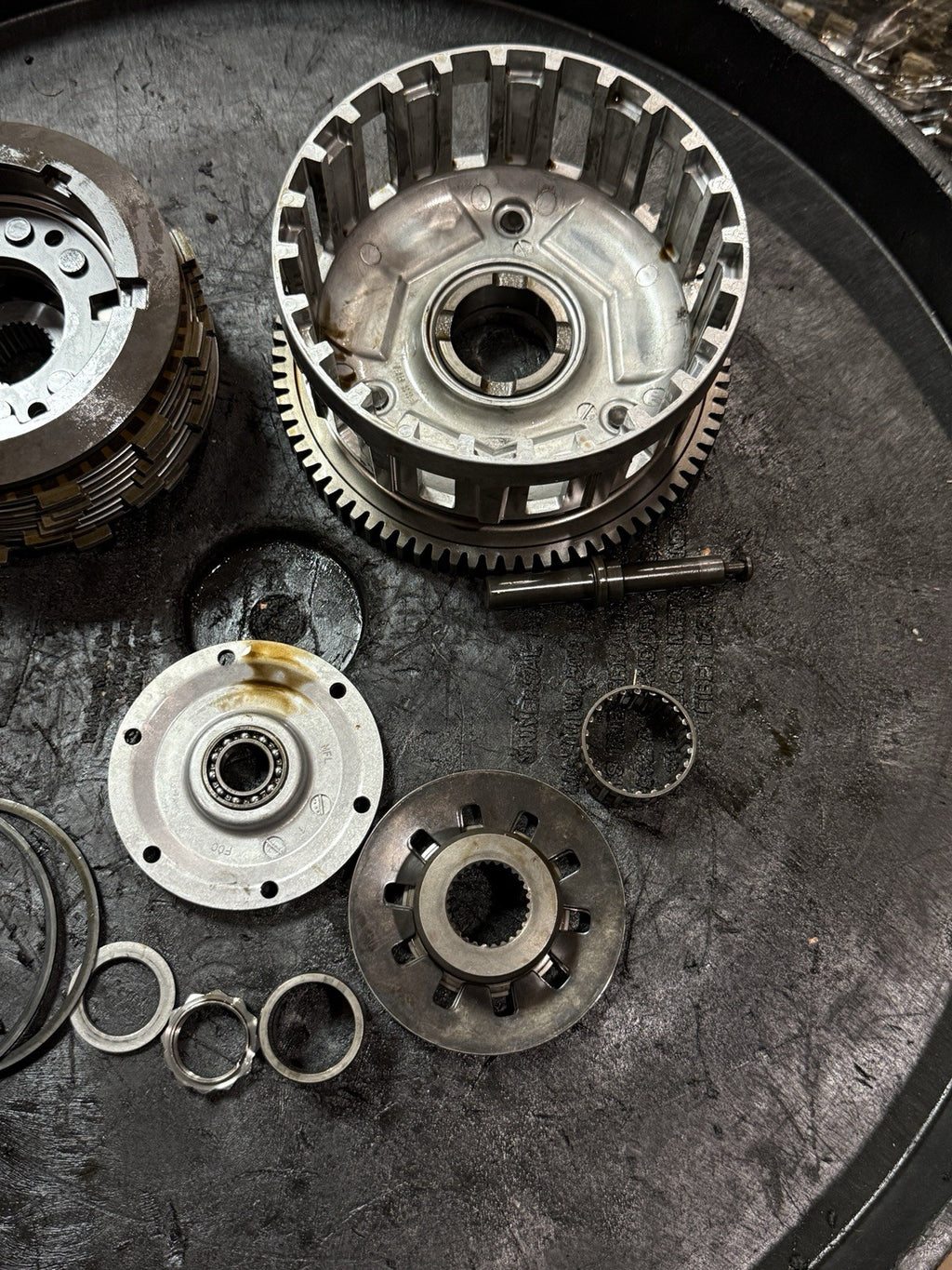 2008-2011 Honda CBR1000RR OEM Clutch Basket Hub Plates Pressure Plate Assembly18