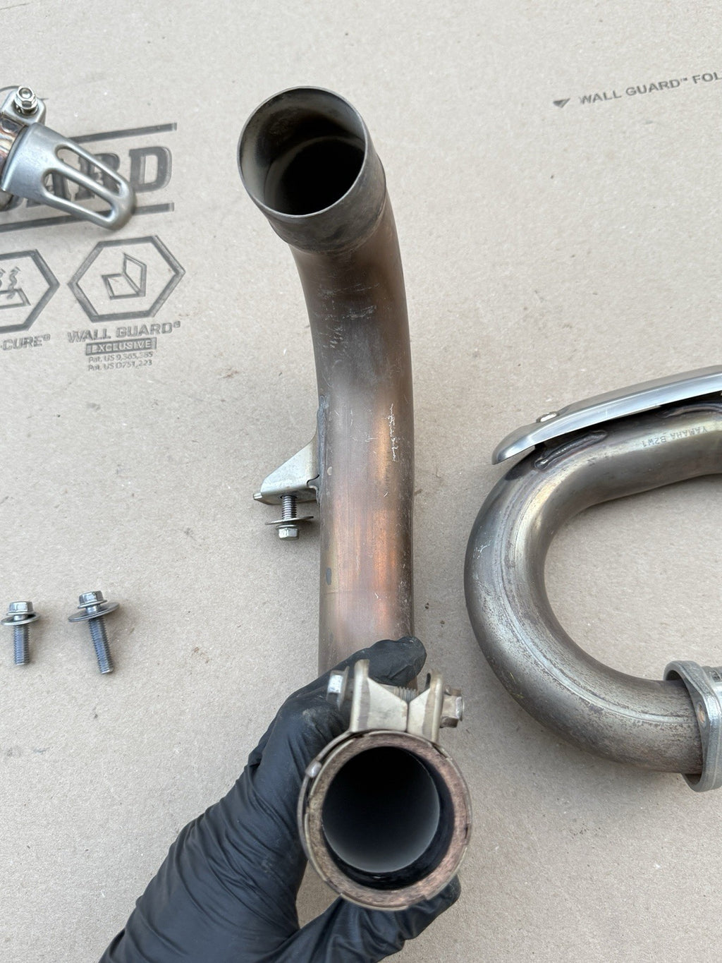 18-22 2021 Yamaha YZ450F OEM Exhaust Header Pipe BR9-14611-00-00 Factory Clean