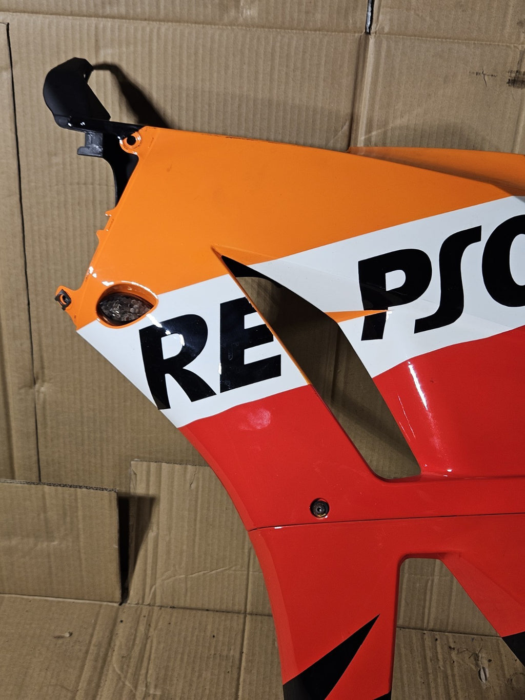 2013 Honda CBR600RR CBR 600RR Aftermarket Repsol Left Side Fairing Panel Cowl9