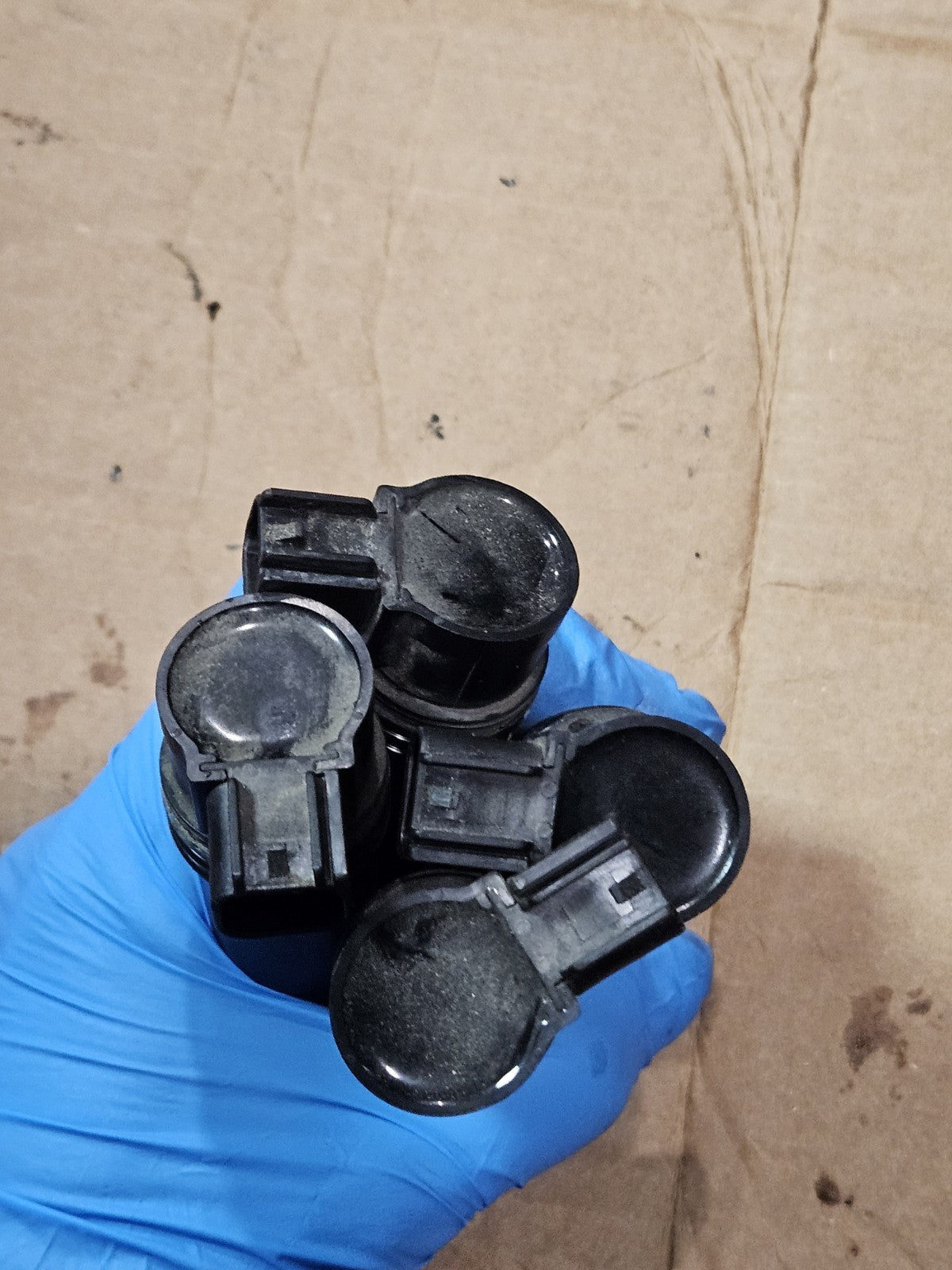 13-18 2015 KAWASAKI NINJA ZX6R OEM IGNITION COIL COIL SPARK PLUG CAPS 21171-0021