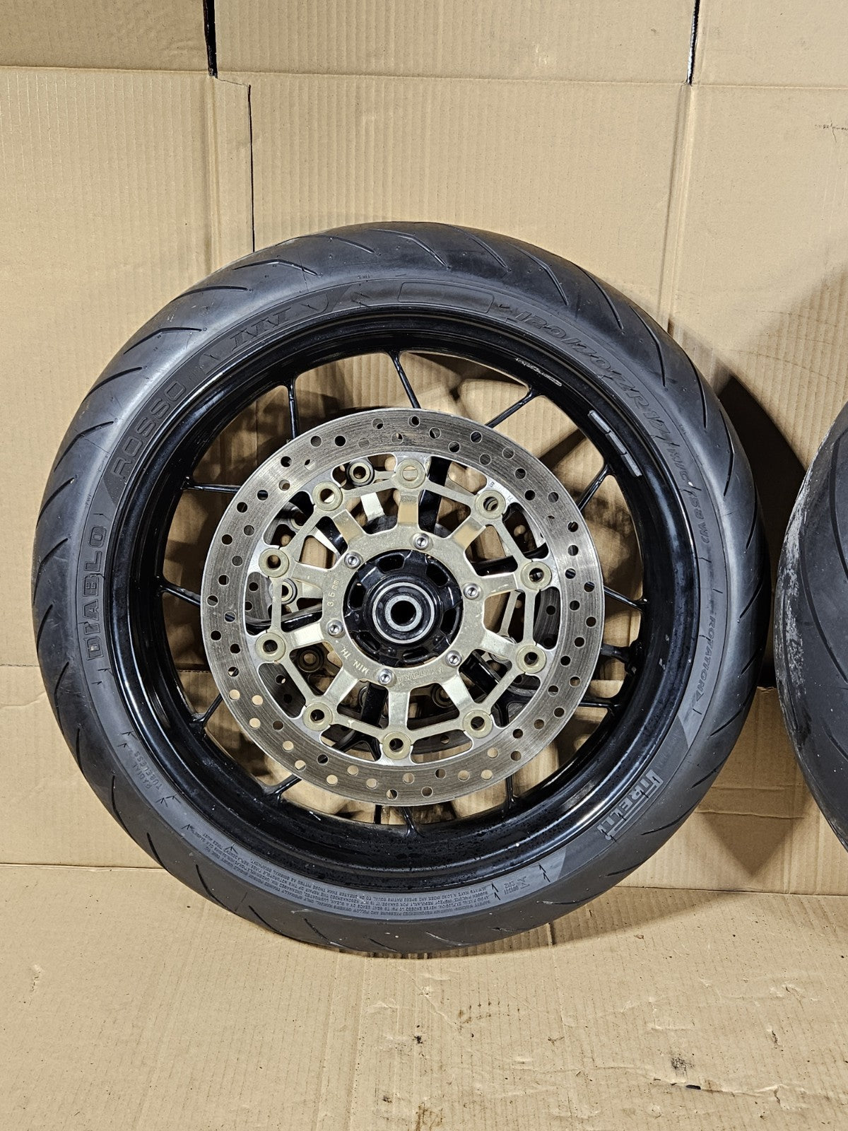 2013 Honda CBR600RR Front and Rear Rim Set OEM 2013 2020 Genuine Wheels Rims4