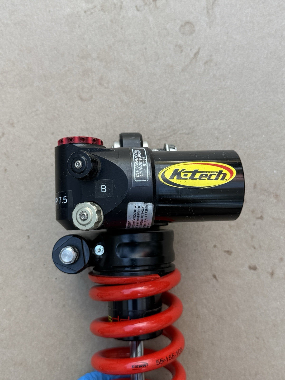 09-16 Suzuki GSXR1000 K-Tech DDS Pro Rear Shock Suspension OEM