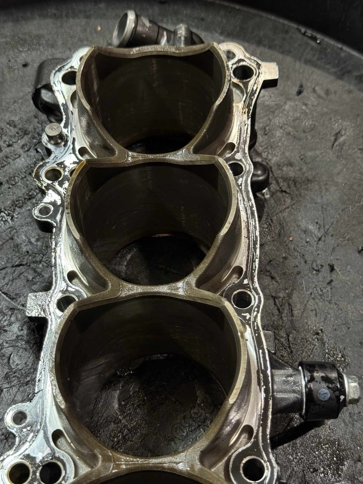 08-11 Honda CBR1000RR Cylinder Jugs Barrels Engine Block OEM 2008 Honda CBR16