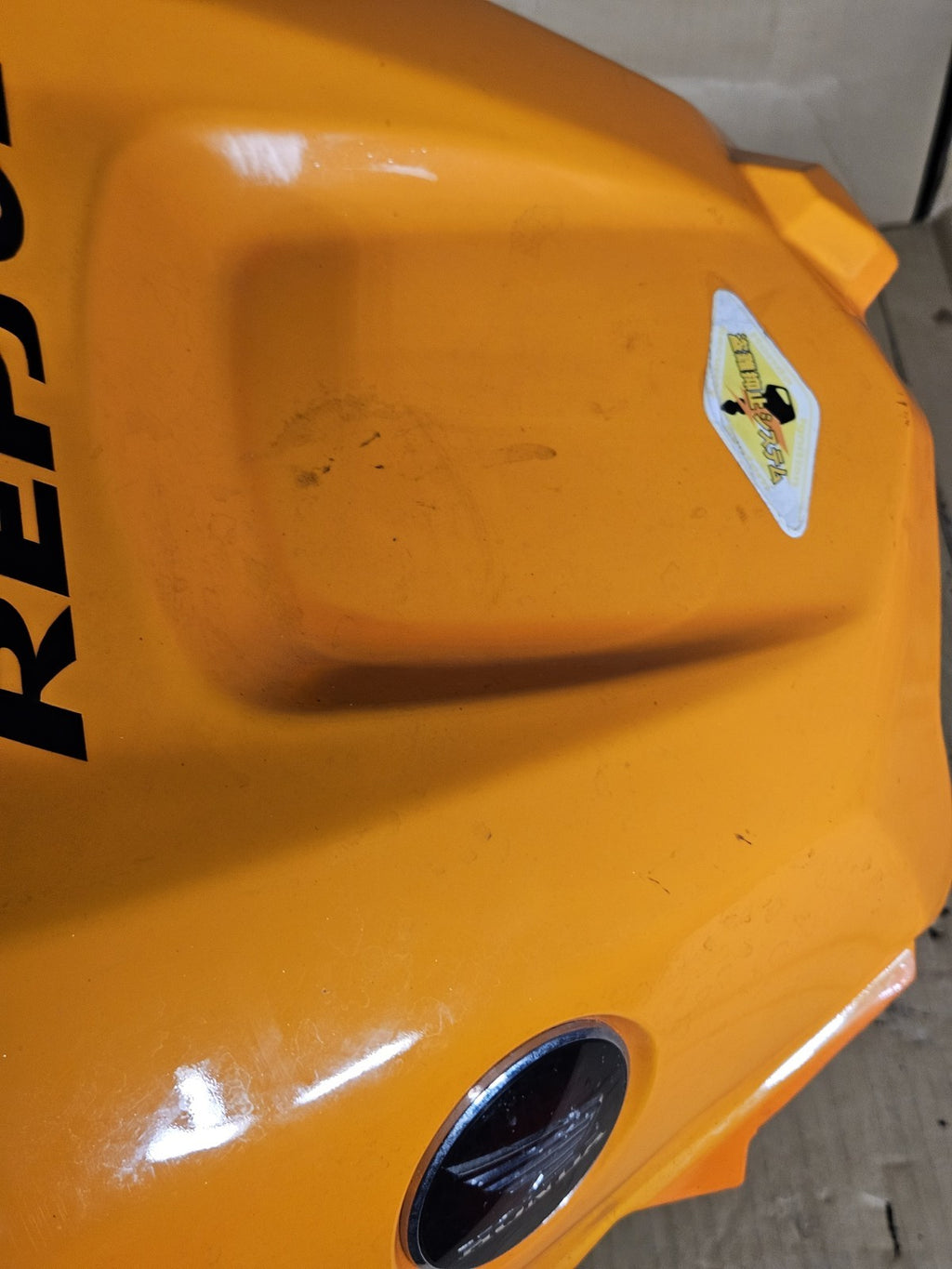 2013 Honda CBR600RR CBR 600RR Aftermarket Repsol Gas Tank Cover Fairing Panel13