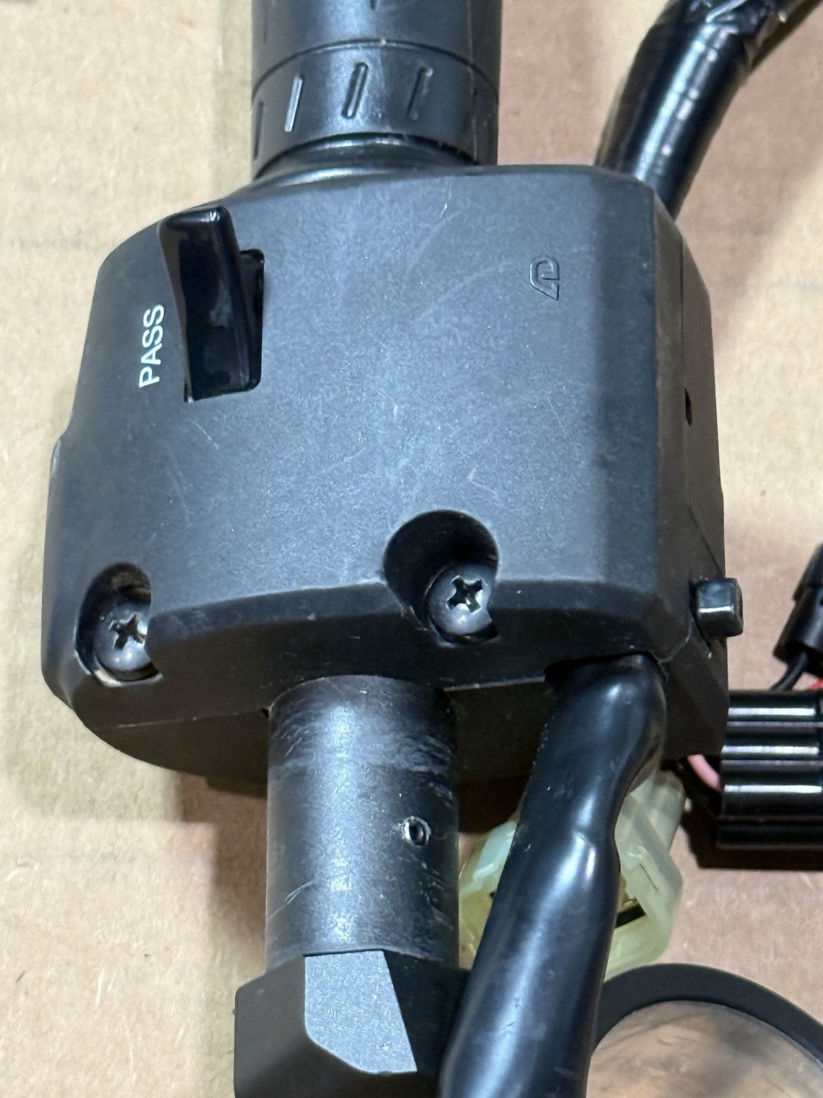 19-23 Kawasaki Ninja ZX6R 636 OEM Left Clip On Handlebar Switchgear 46003-06007