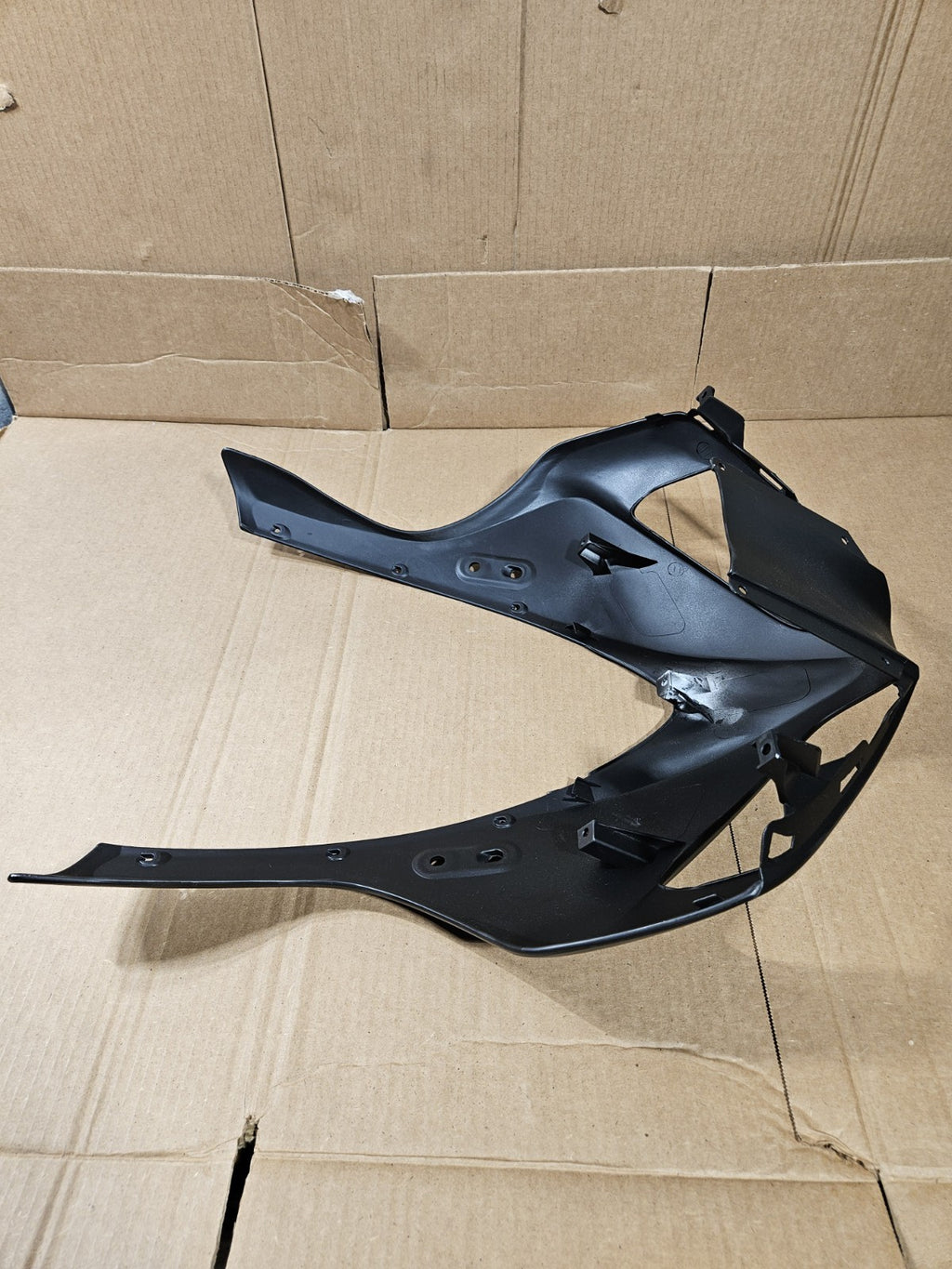 2006 2007 CBR1000RR CBR 1000 RR ABS Black Upper Front Cowl Nose Fairing5