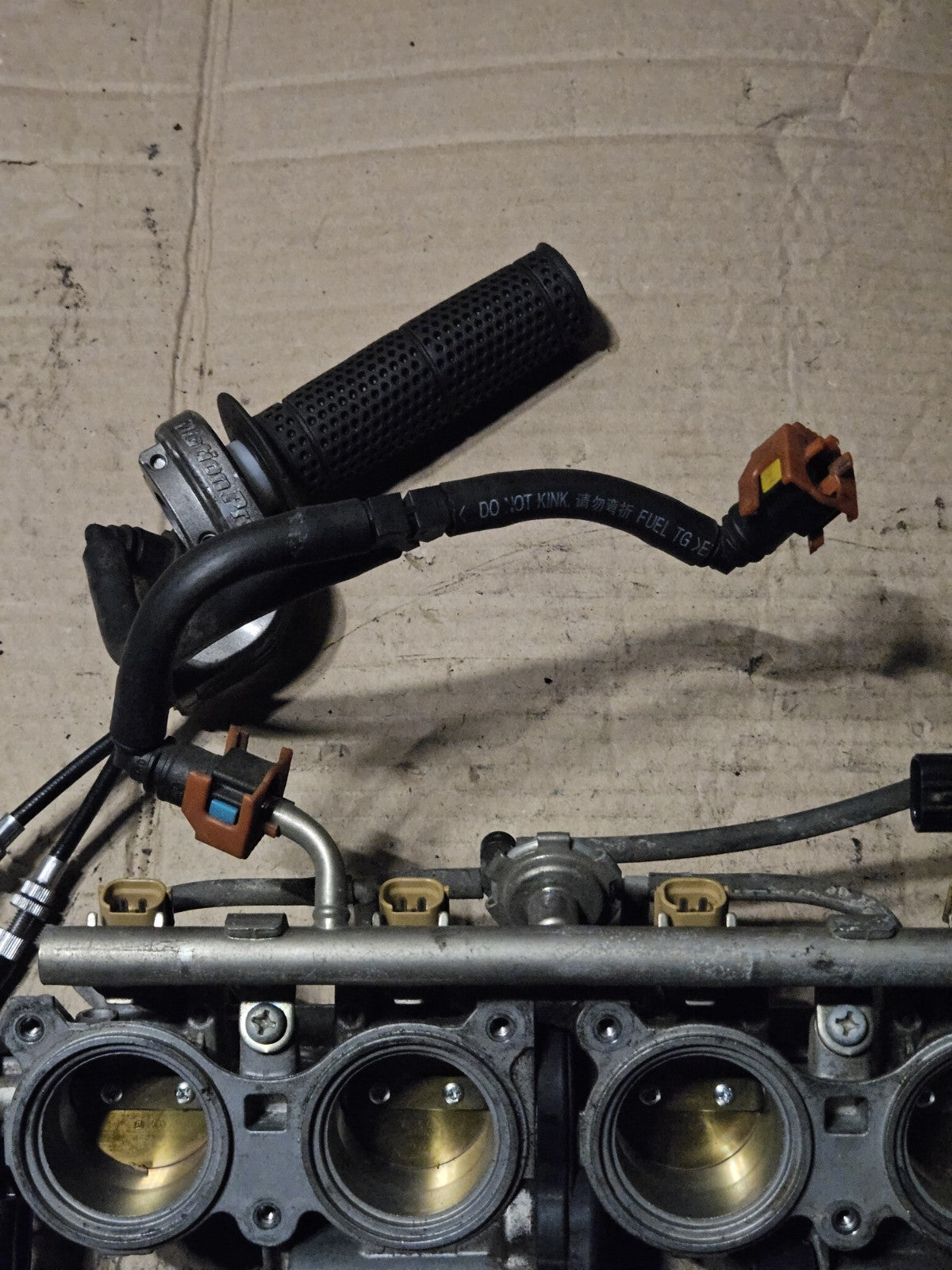 2008-2016 Yamaha YZF-R6 R6 OEM Throttle Bodies Fuel Injectors 13S-13750-00-0015
