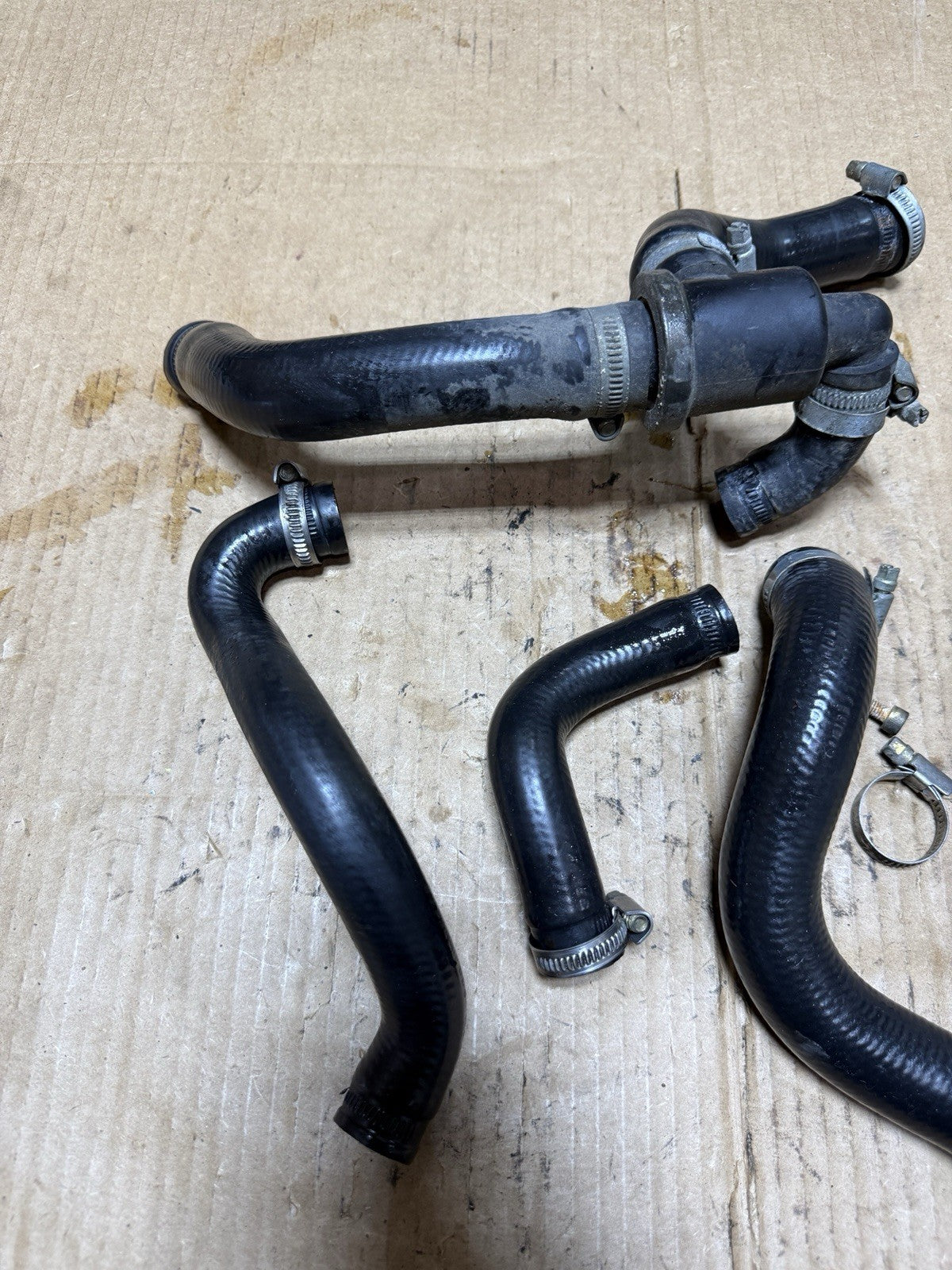 93-02 Ducati OEM ST4S ST4 748 916 996 Coolant Hoses Thermostat Clamps Parts Fan