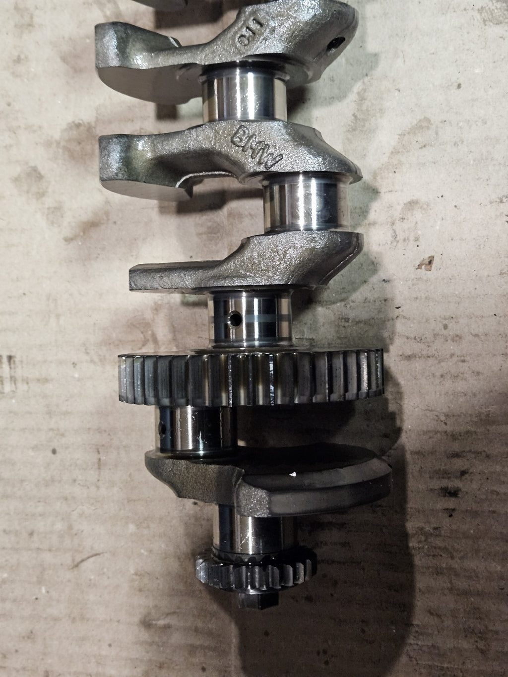 09-14 BMW S1000RR Engine Crankshaft Crank Shaft OEM Motor Bottom End Assembly
