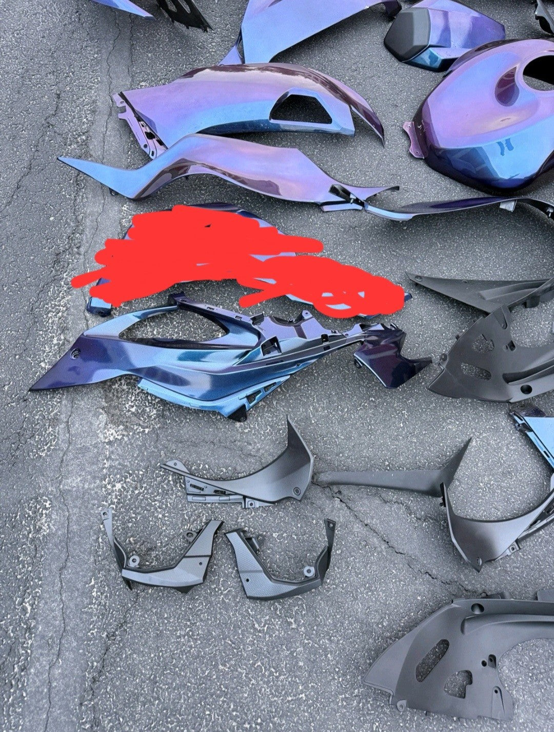 Chameleon ABS Fairings Monster Fairings Kawasaki 2019-2023 Ninja ZX6R 636 ZX636