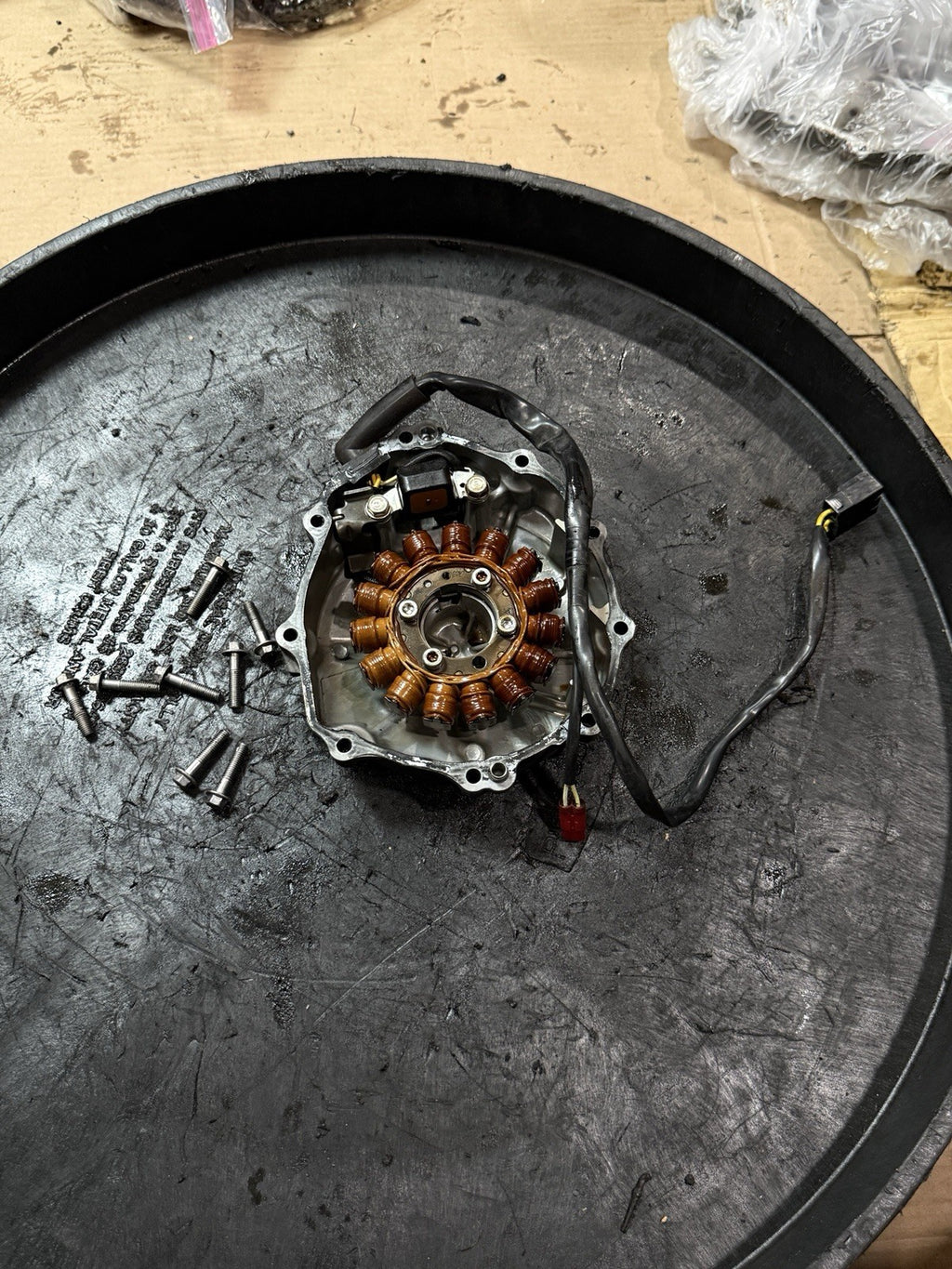 2008-2011 Honda CBR1000RR OEM Stator Generator Alternator Magneto Tested Cover11