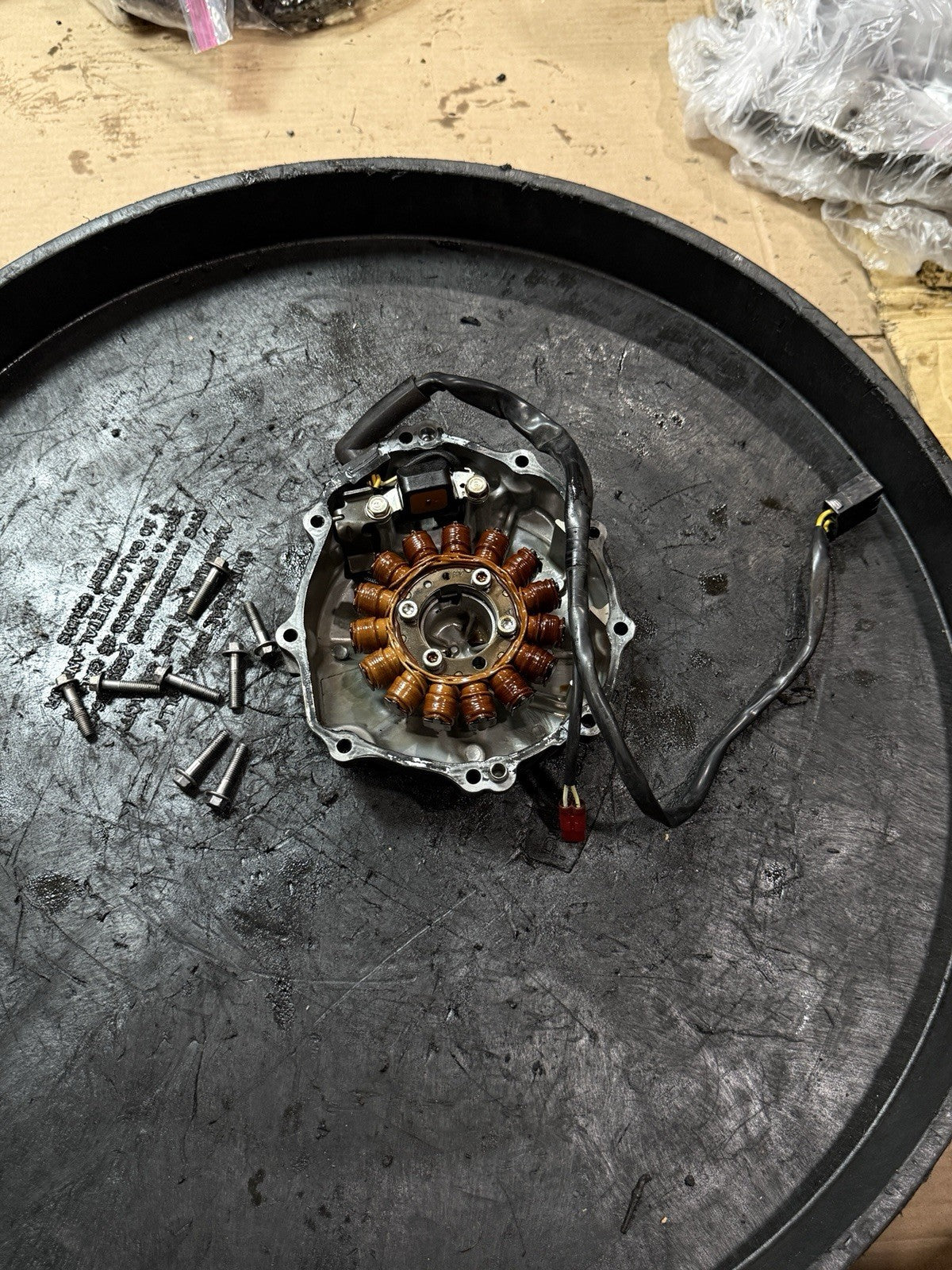 2008-2011 Honda CBR1000RR OEM Stator Generator Alternator Magneto Tested Cover11