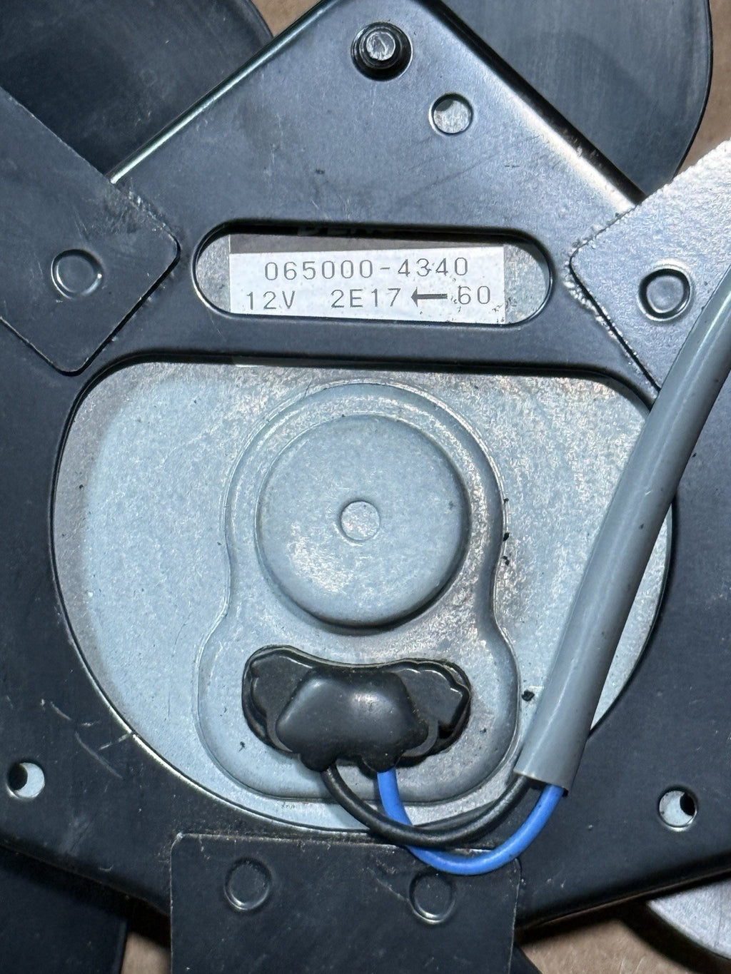 19-23 Kawasaki Ninja ZX6R 636 OEM Radiator Cooling Fan Motor Assembly 59502-06235