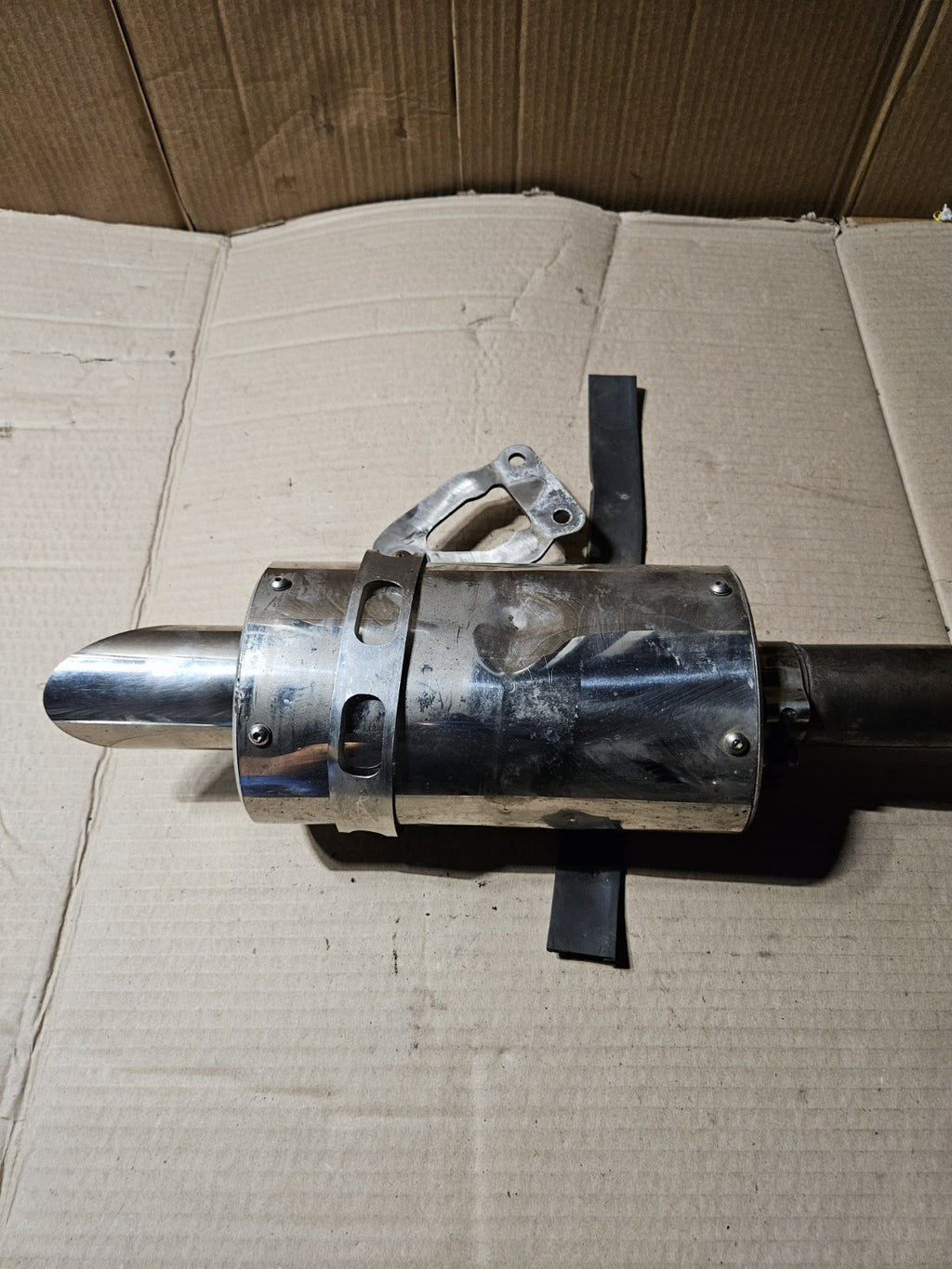 2006-2007 Suzuki GSXR600 GSXR750 K6 K7 Aftermarket Slip On Exhaust Muffler Can1